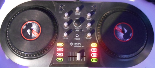ion discover dj midi controller