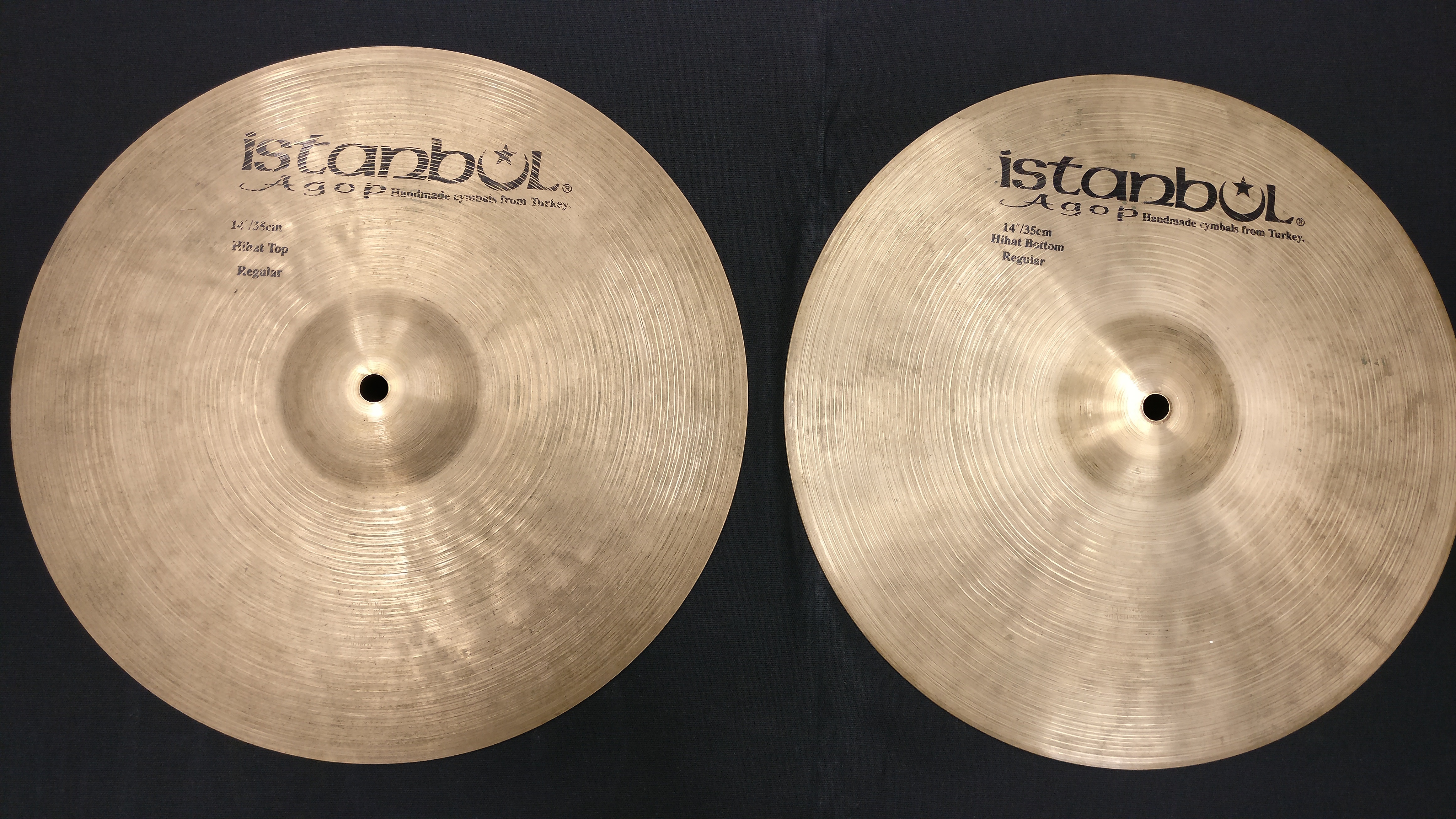 Photo Istanbul Agop Traditional Regular HiHats 14" Istanbul HH 14