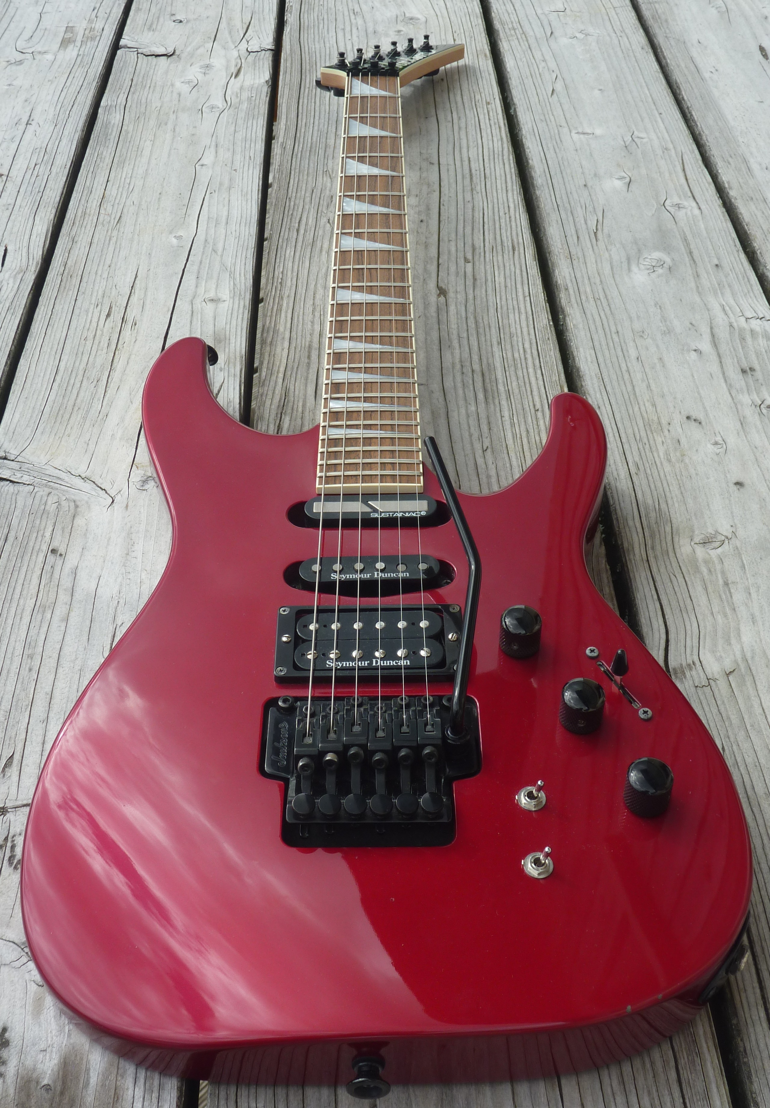 Photo Jackson DK2S Dinky Jackson DK2S Inferno Red (620230