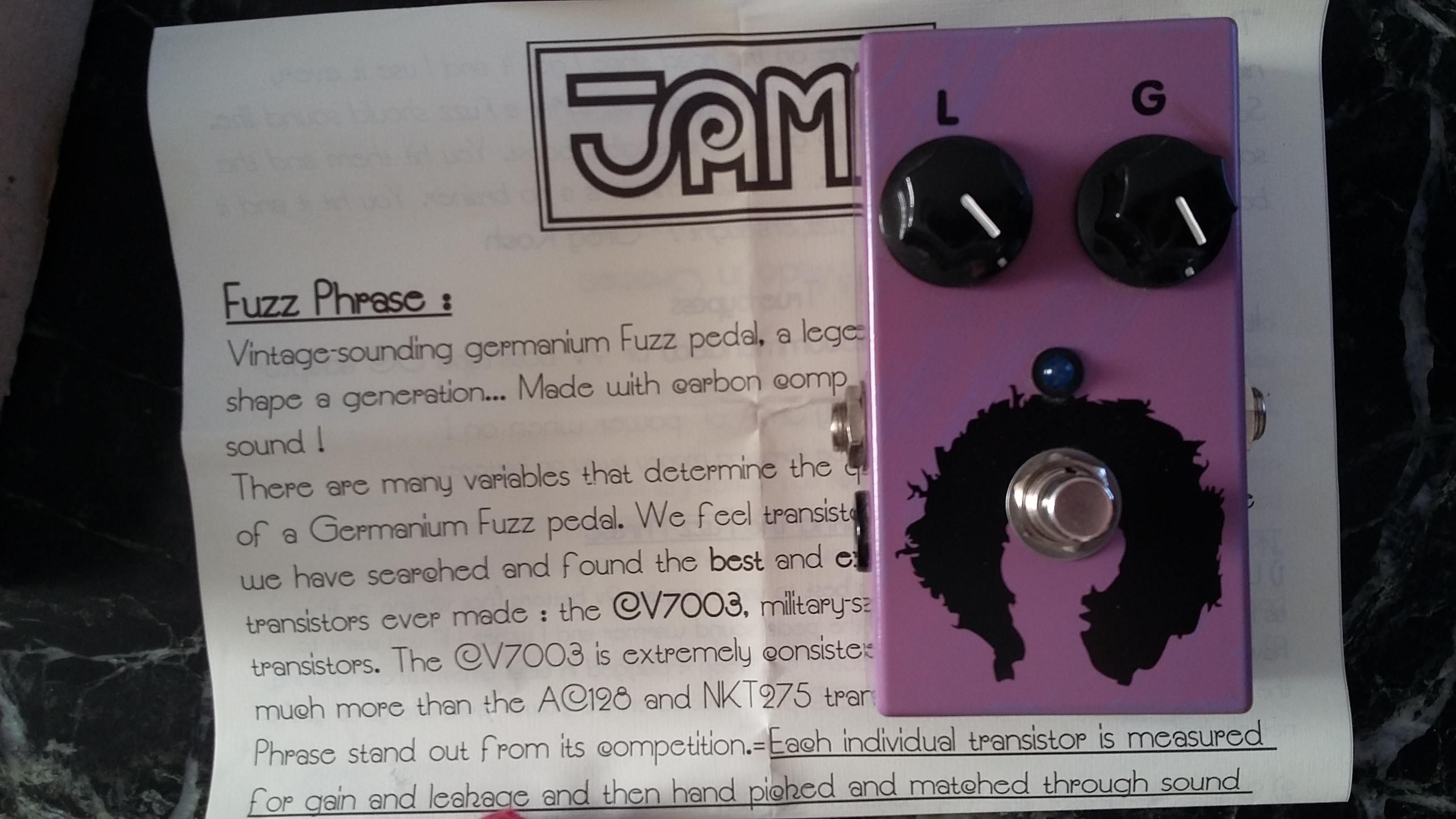Photo Jam Pedals Fuzz Phrase Jam Pedals Fuzz Phrase (56794) (1628637