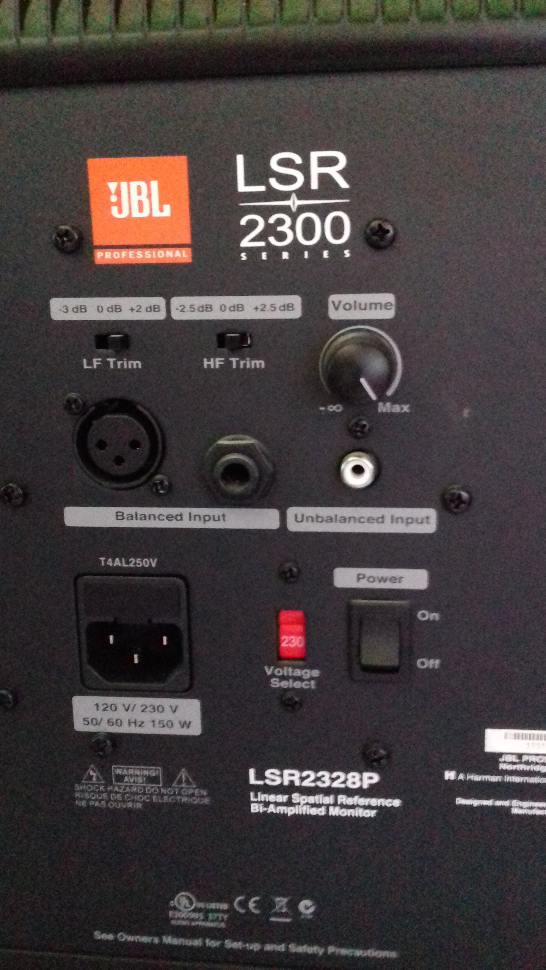 jbl 2328p