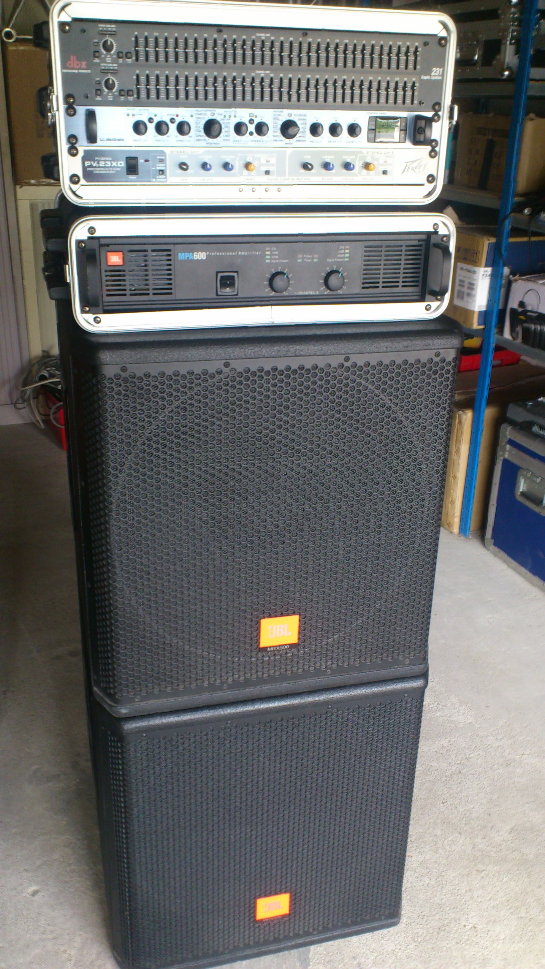 Photo JBL MRX518S JBL MRX518S (79975) (838138) Audiofanzine