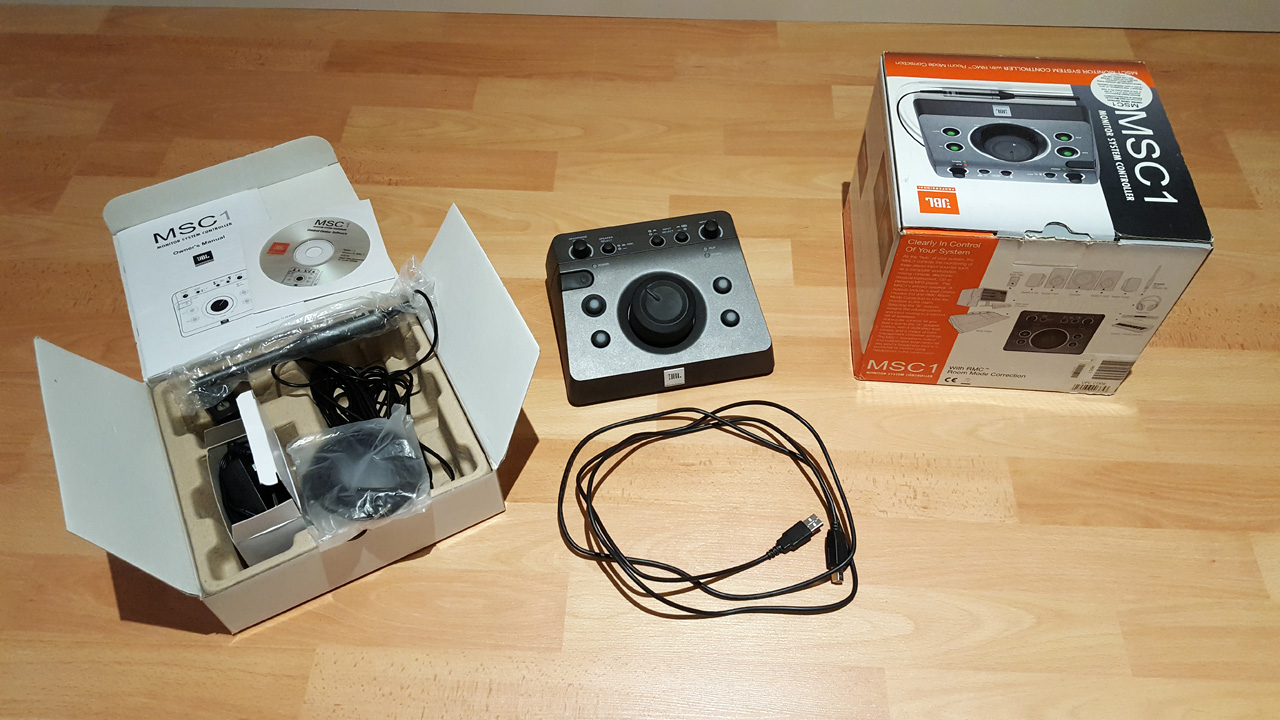 MSC1 Monitor System Controller JBL Audiofanzine