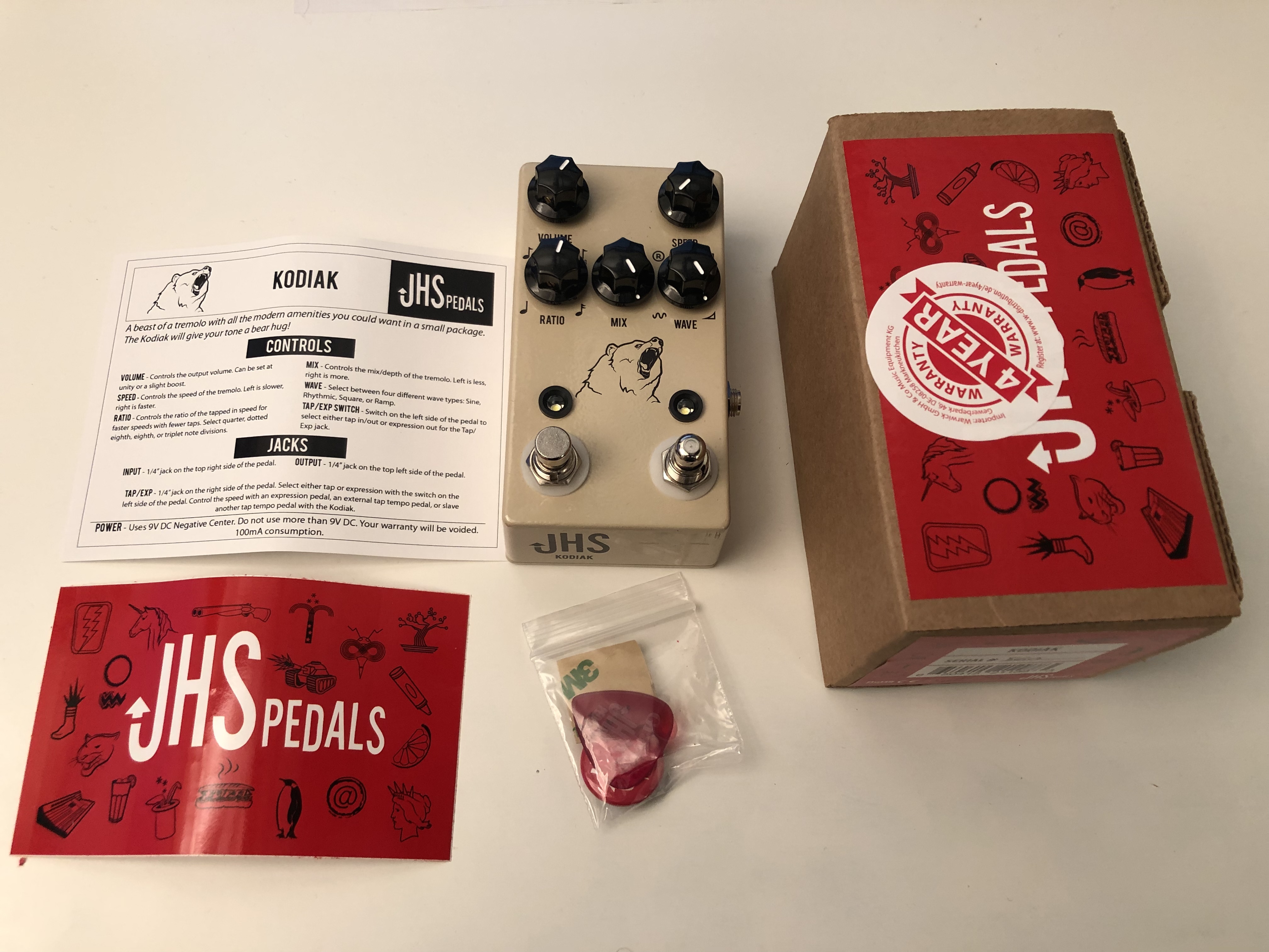 jhs pedals kodiak