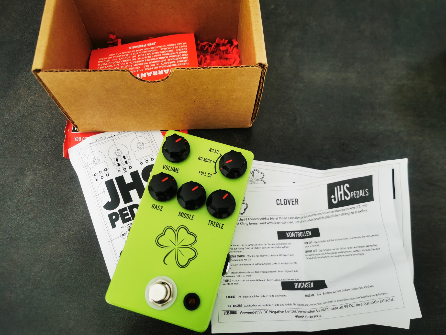 The Clover JHS Pedals The Clover Audiofanzine