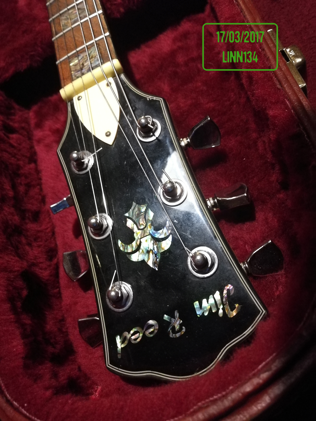 Photo Jim Reed Guitars Les Paul P90 Jim Reed Guitars Les Paul P90