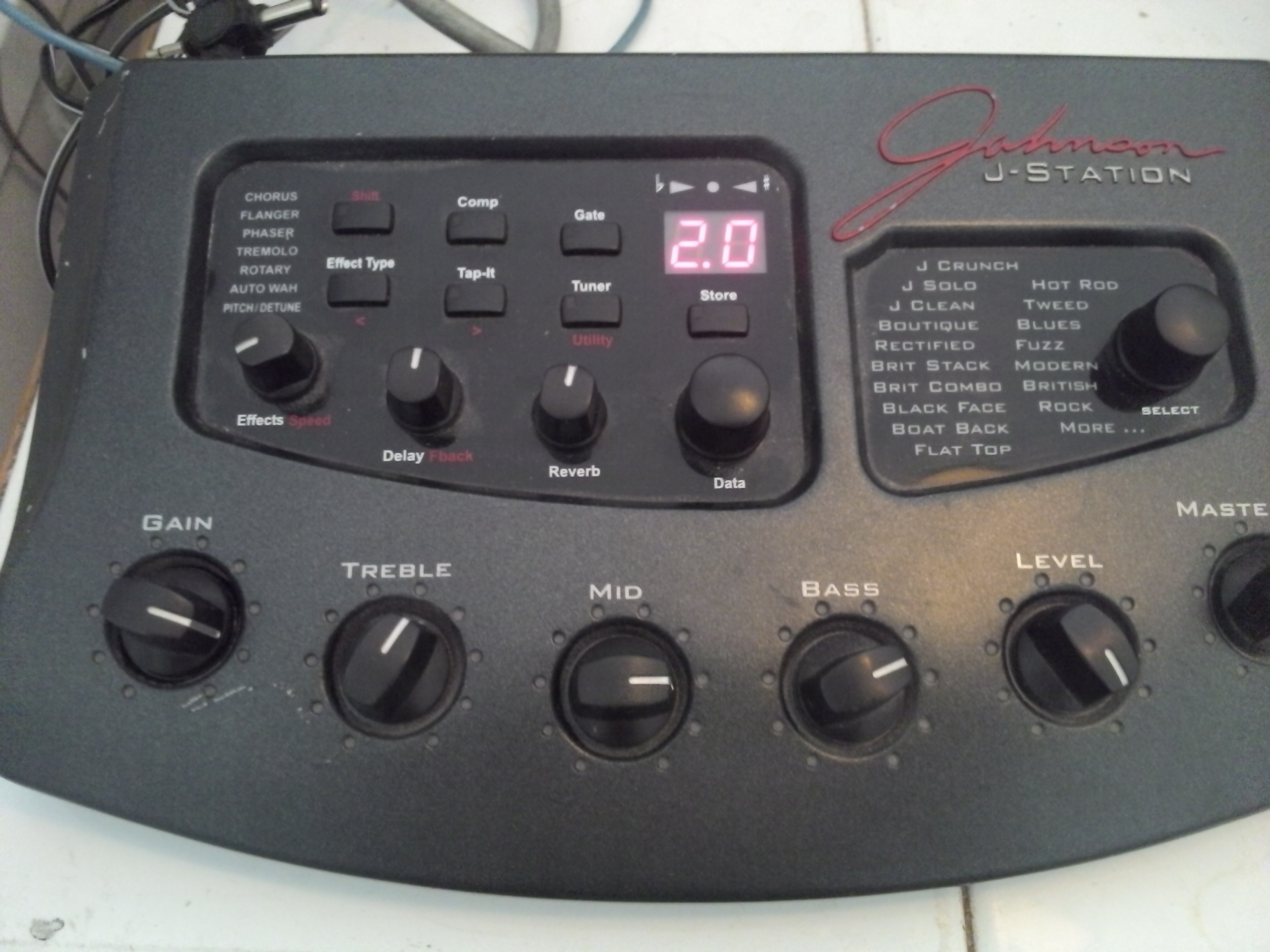 JSTATION Johnson Amplification JStation Audiofanzine