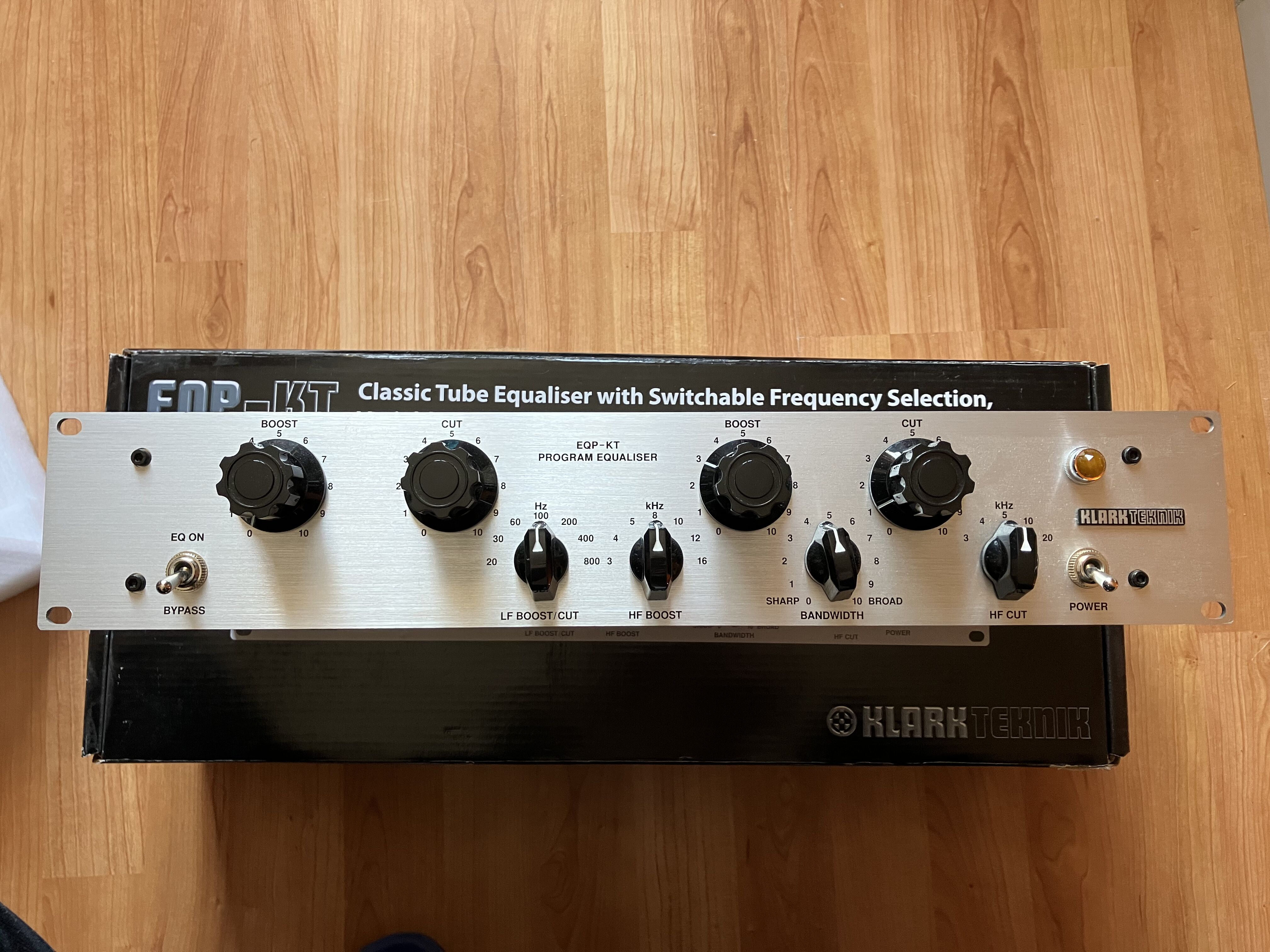 新品1台 真空管EQ KLARK TEKNIK EQP-KT-