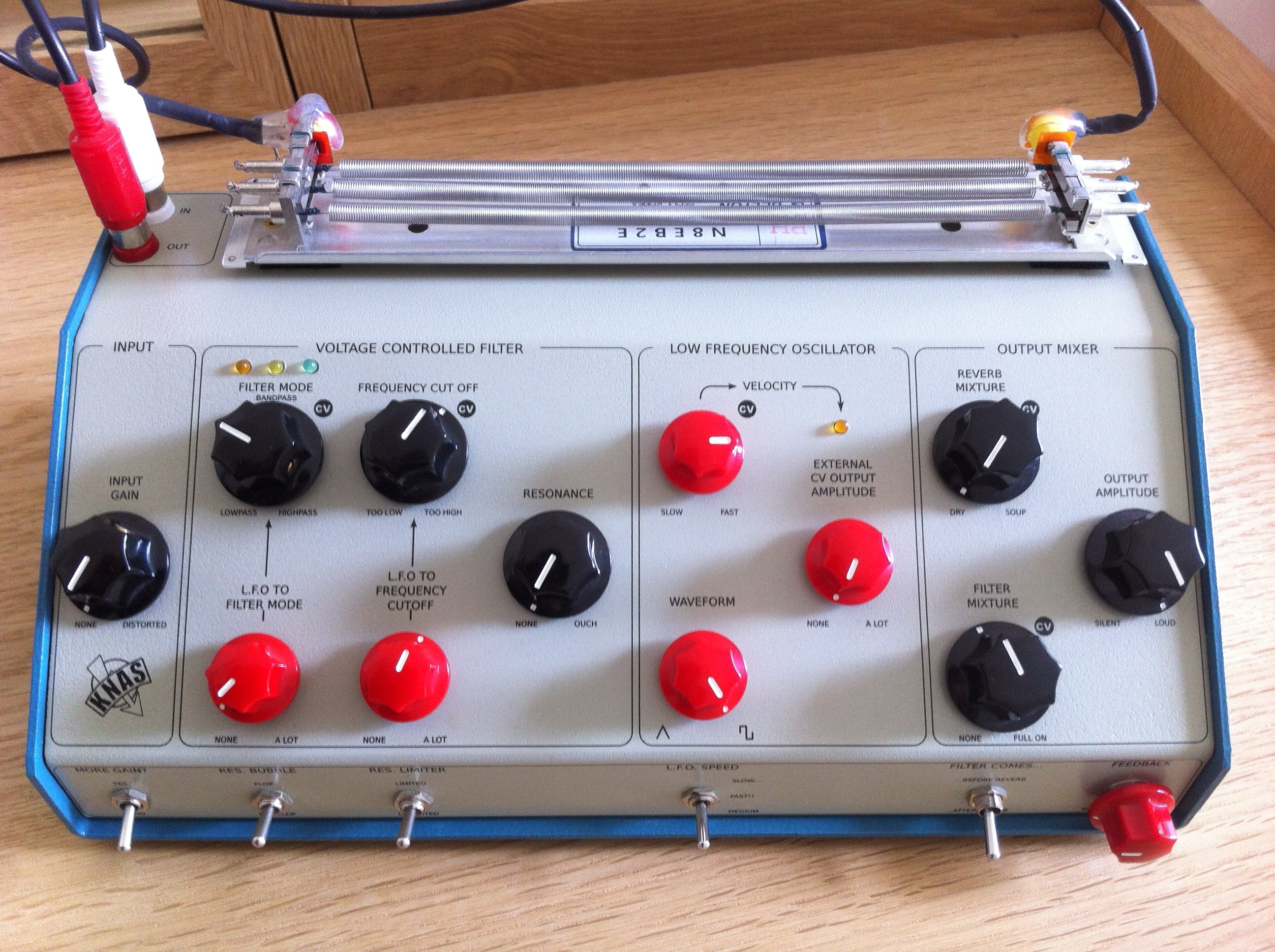 Knas Ekdahl Moisturizer　スプリングリバーブ Ekdahl Moisturizer Effects Unit - Perfect Circuit