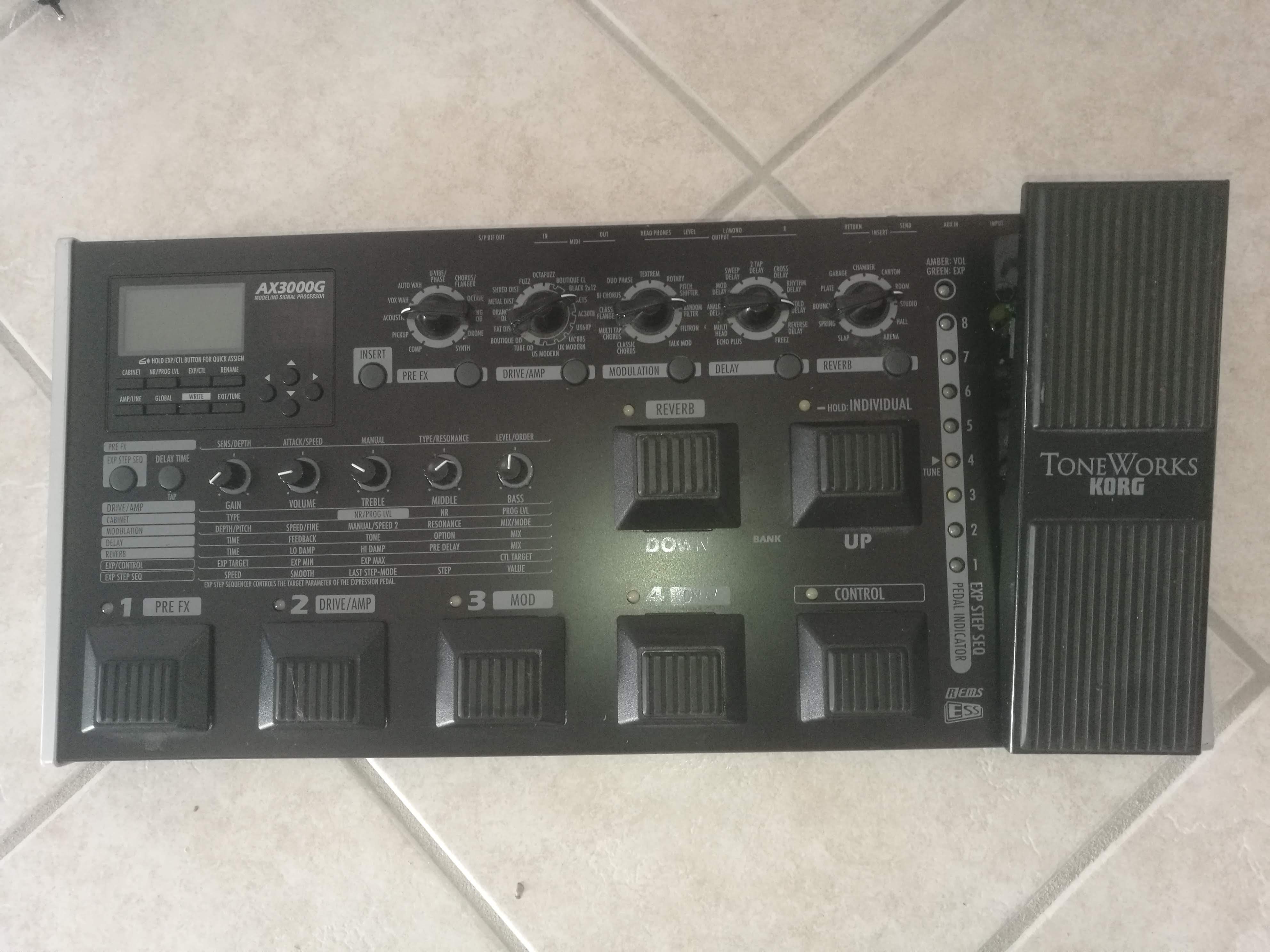 Korg ax3000g подключение к компьютеру