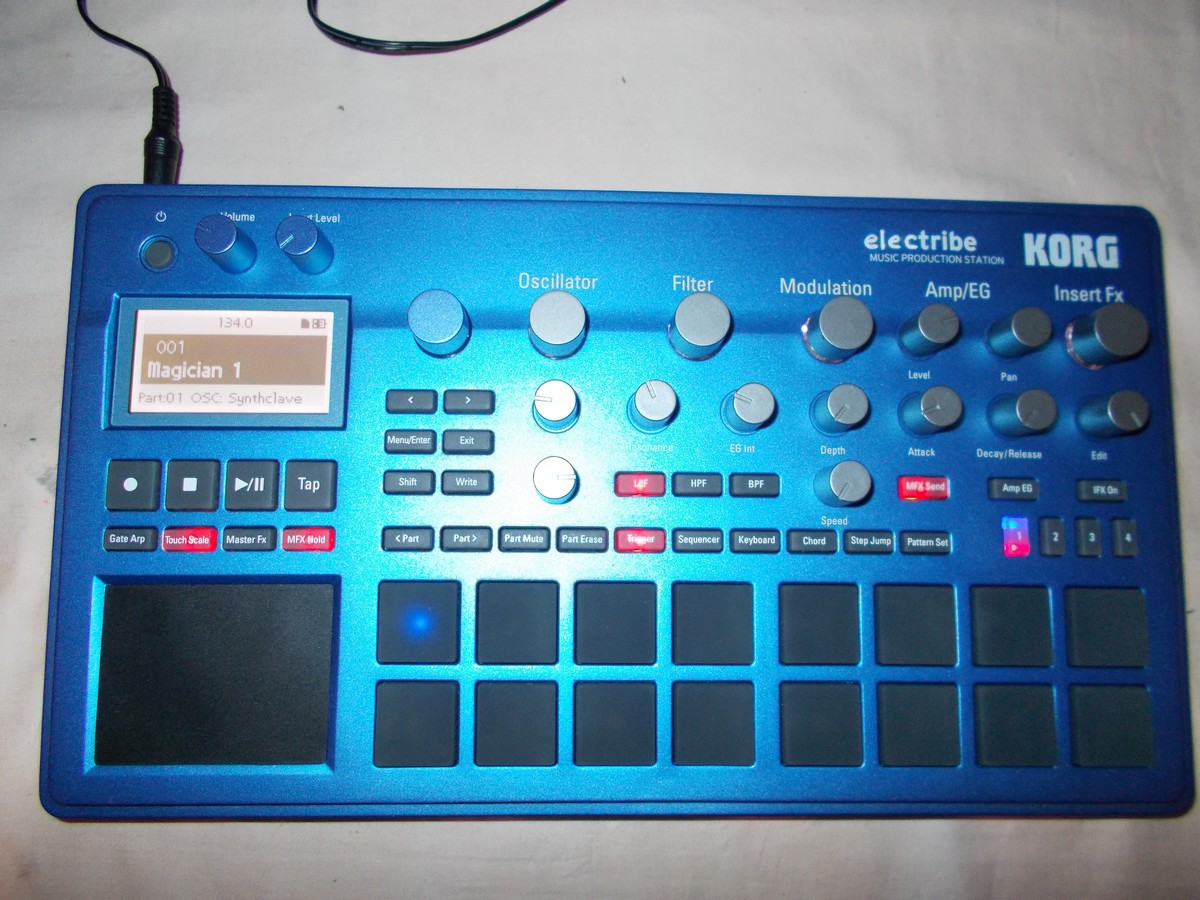 美品】KORG electribe 2 BL 正規通販 sciyoji.site