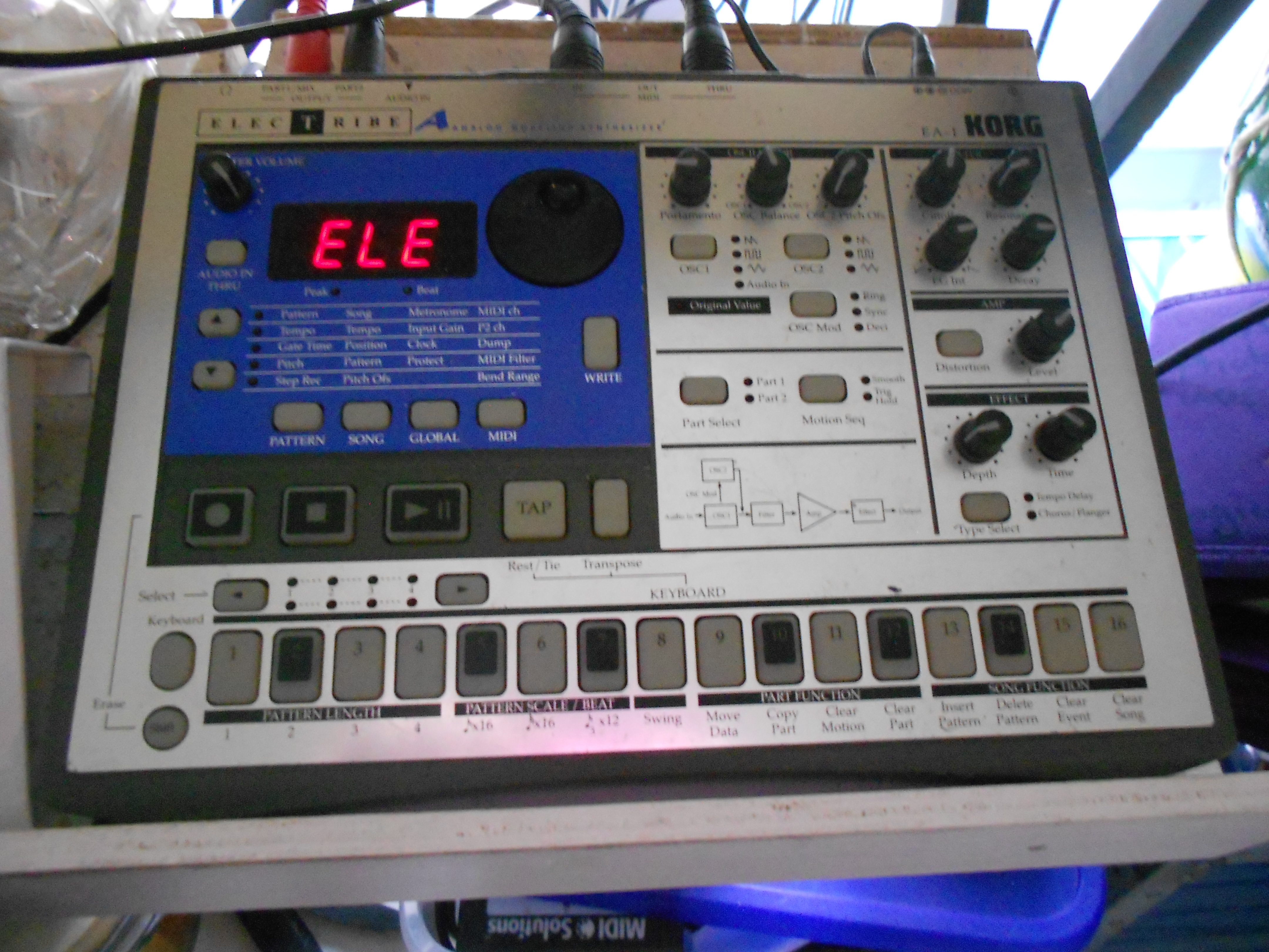 ElecTribe EA-1 - Korg ElecTribe EA-1 - Audiofanzine