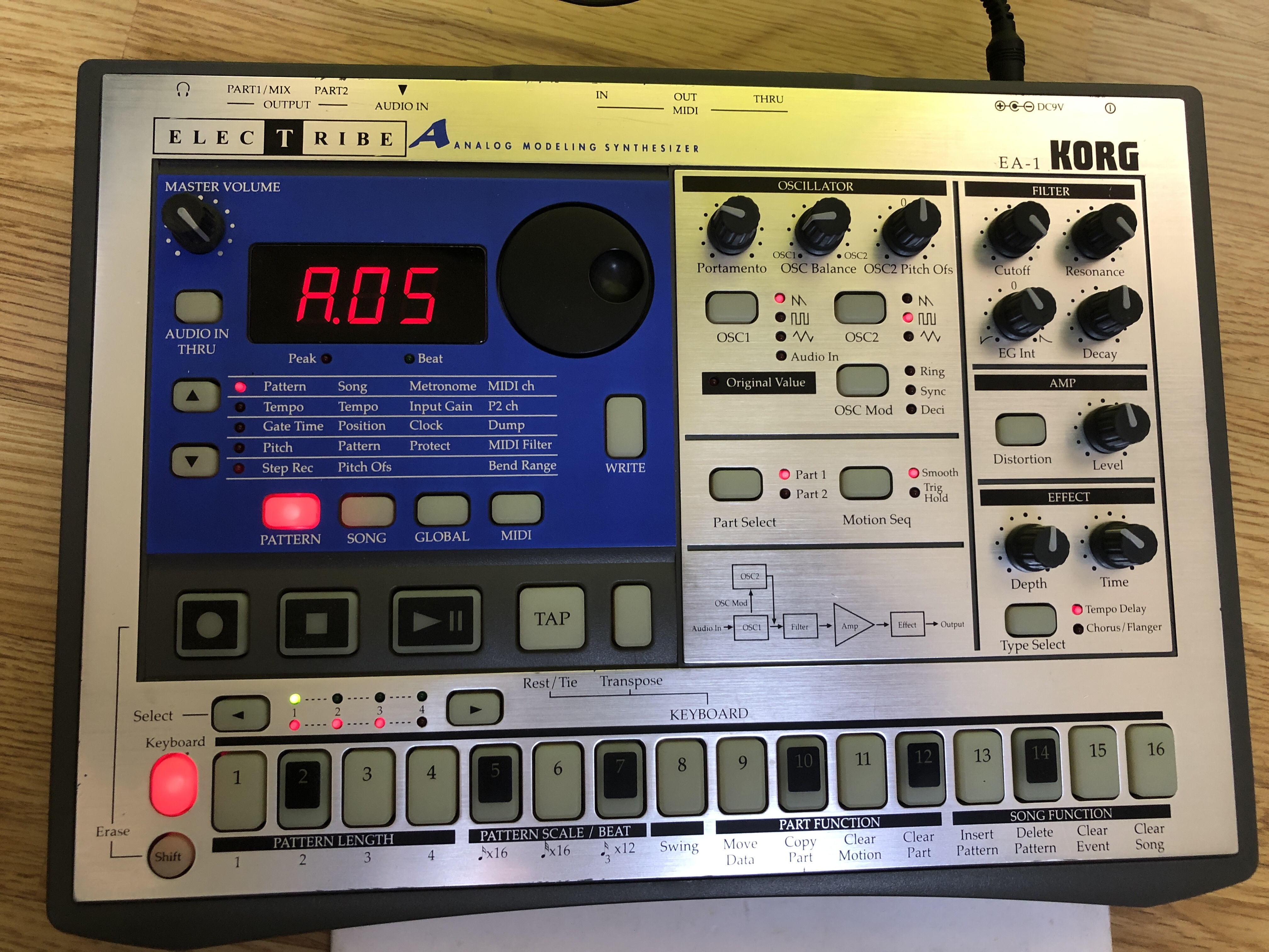 ElecTribe EA-1 - Korg ElecTribe EA-1 - Audiofanzine