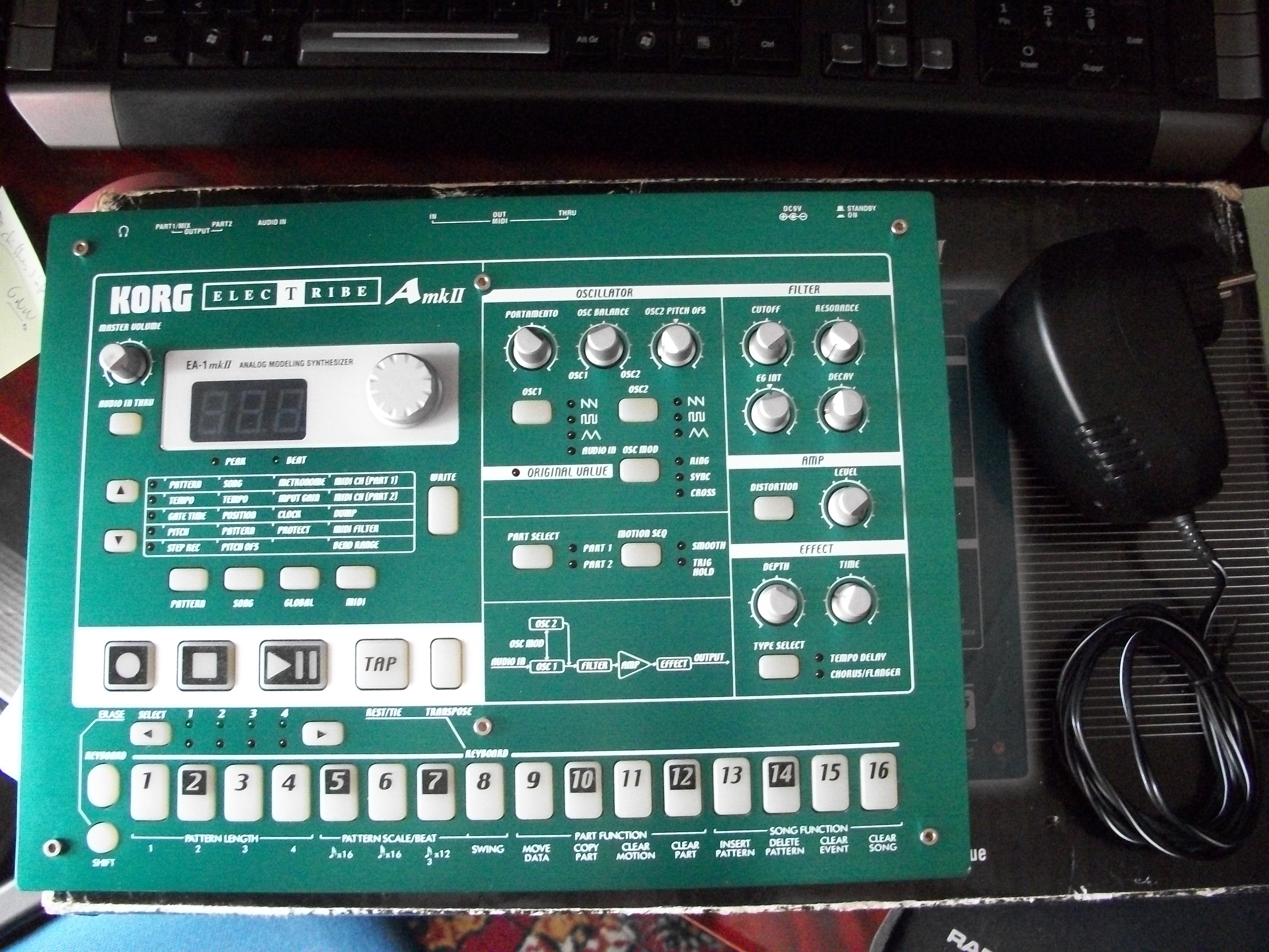 ジャンク品 KORG ELECTRIBE AmkⅡ (EA-1 mkⅡ)+tevetamw.com