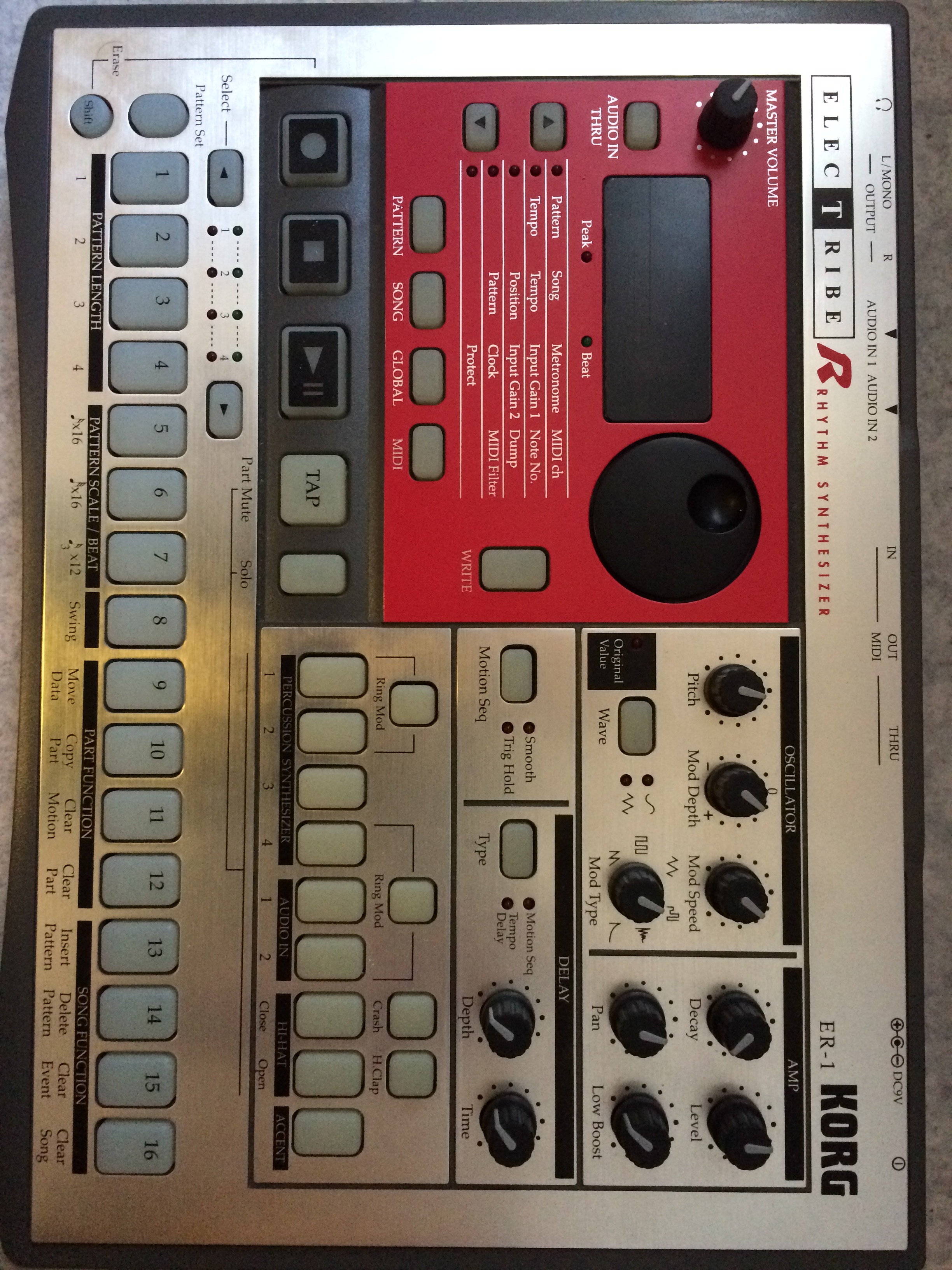 ElecTribe Er1 Audiofanzine