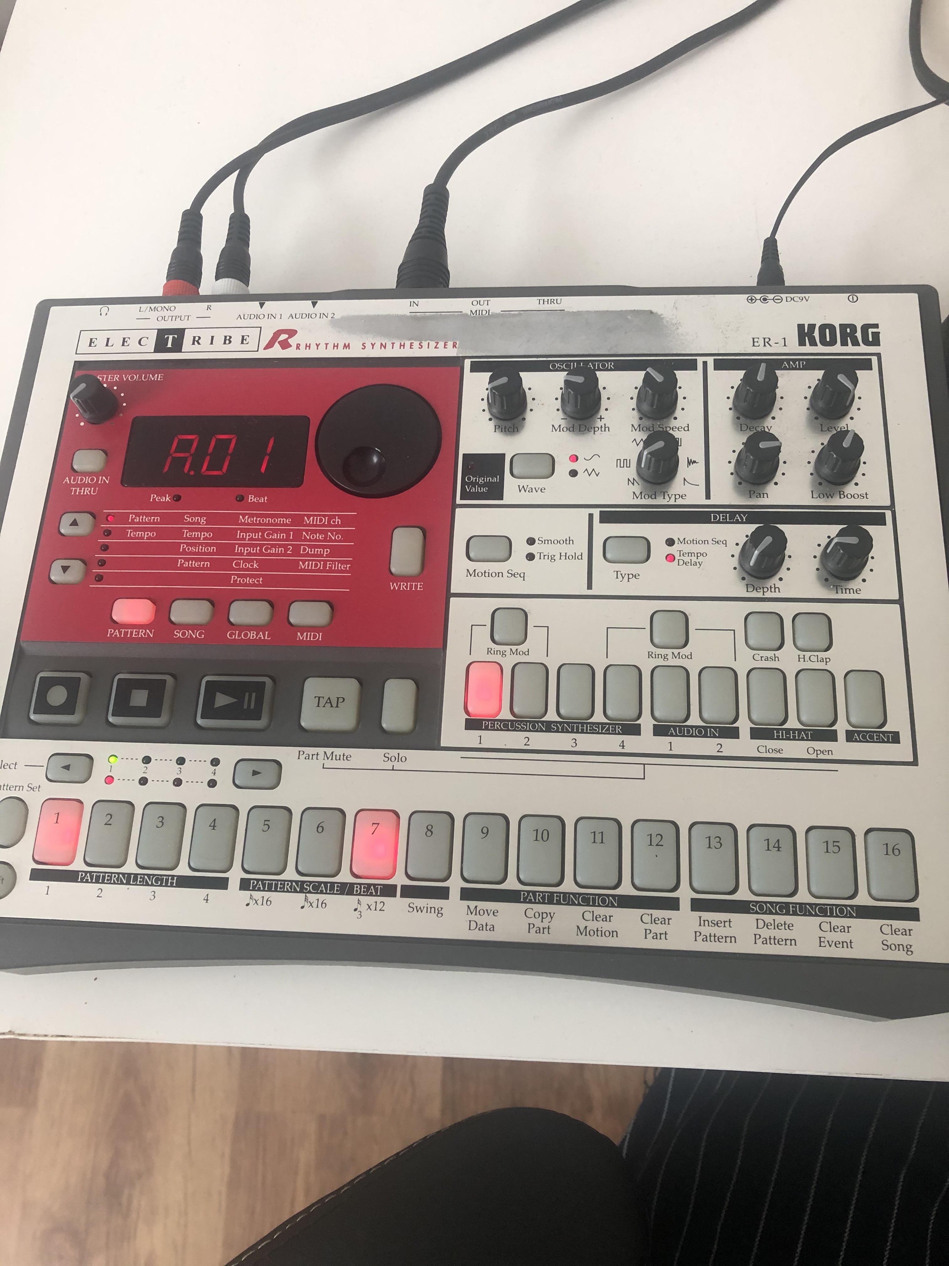 手頃な価格 名機 KORG ELECTRIBE-R リズムシンセサイザー ER-1