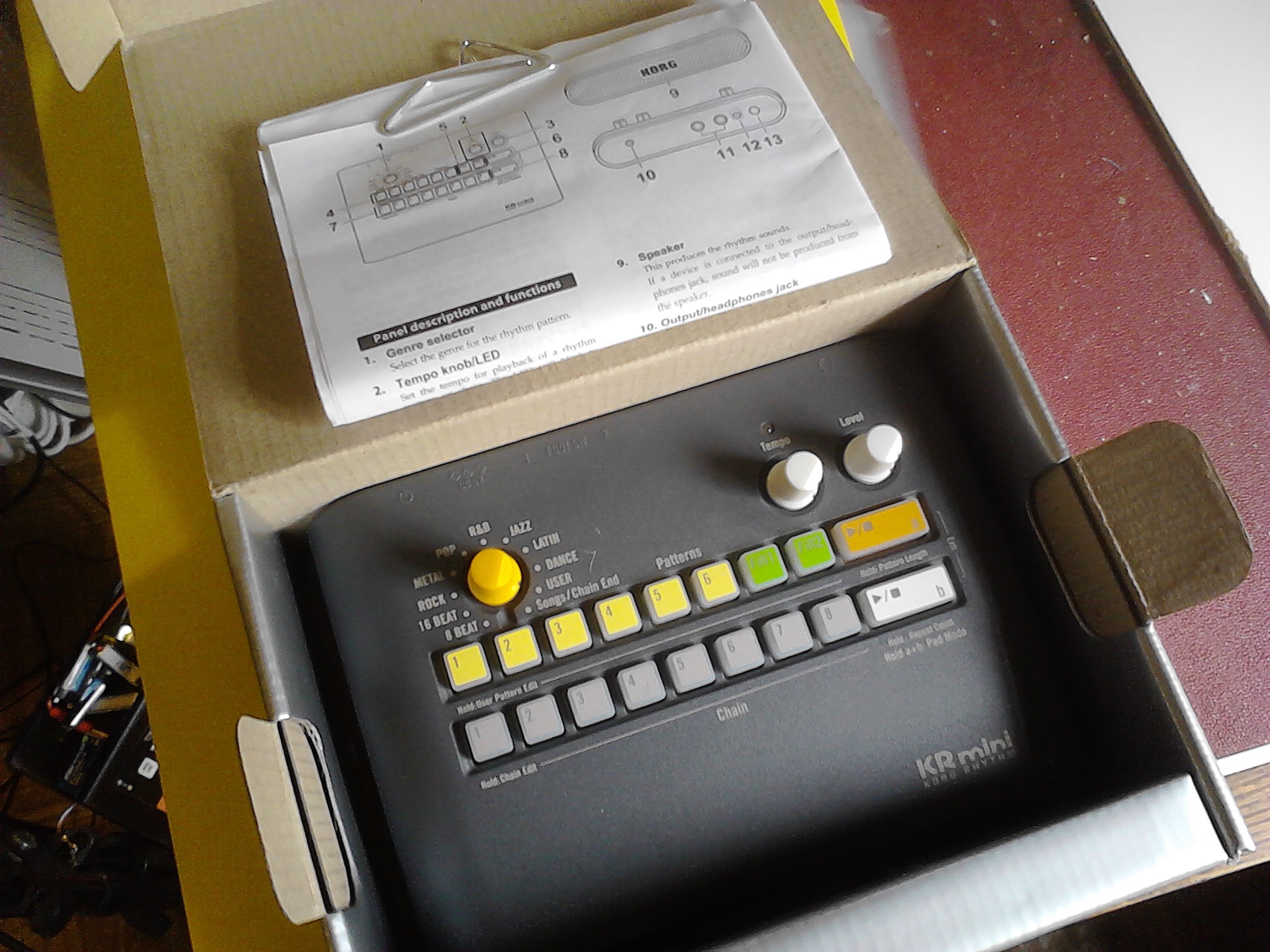 KR MINI RHYTHM MACHINE KR Mini Rhythm Machine Audiofanzine