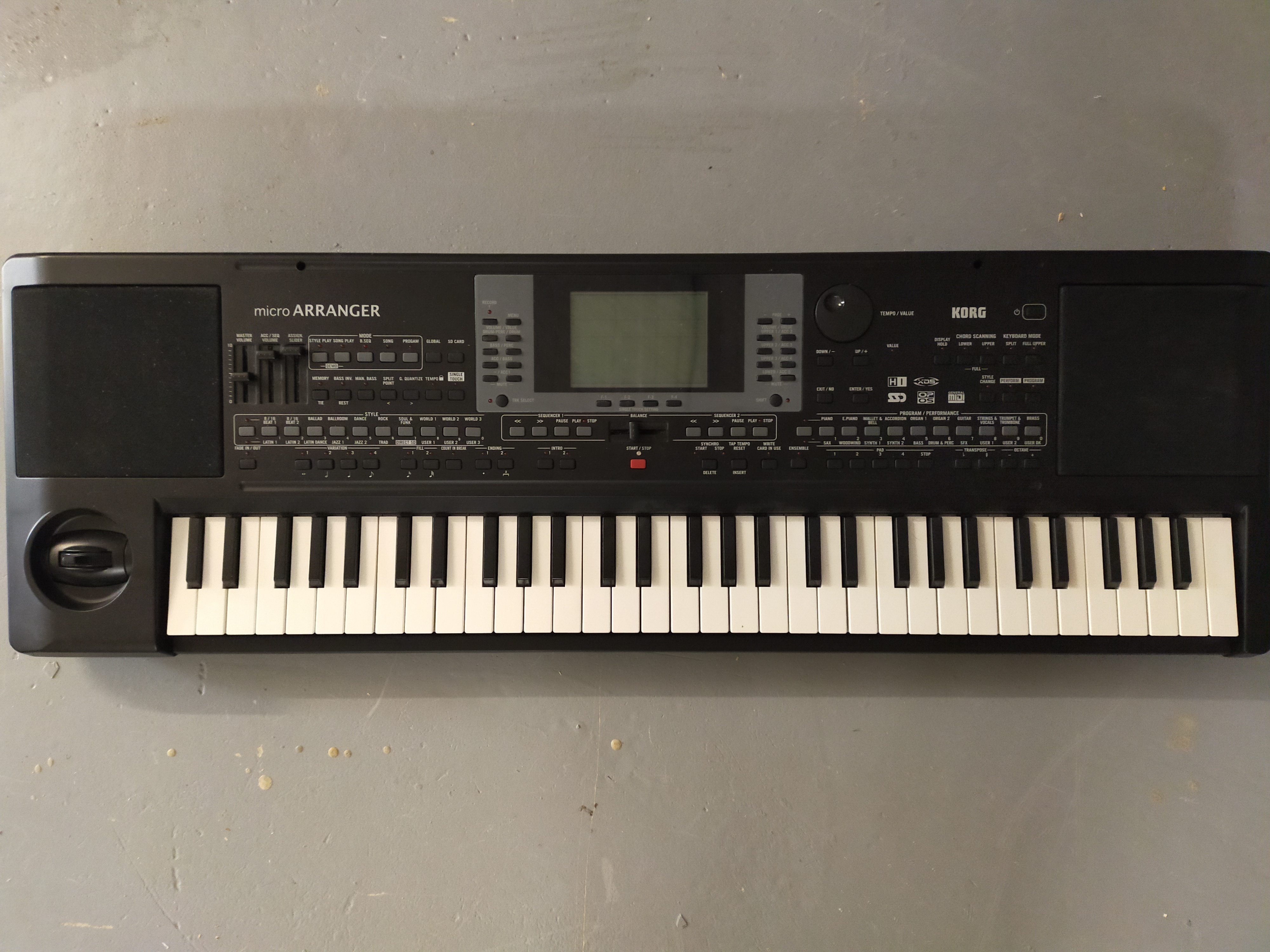 microARRANGER - Korg microARRANGER - Audiofanzine