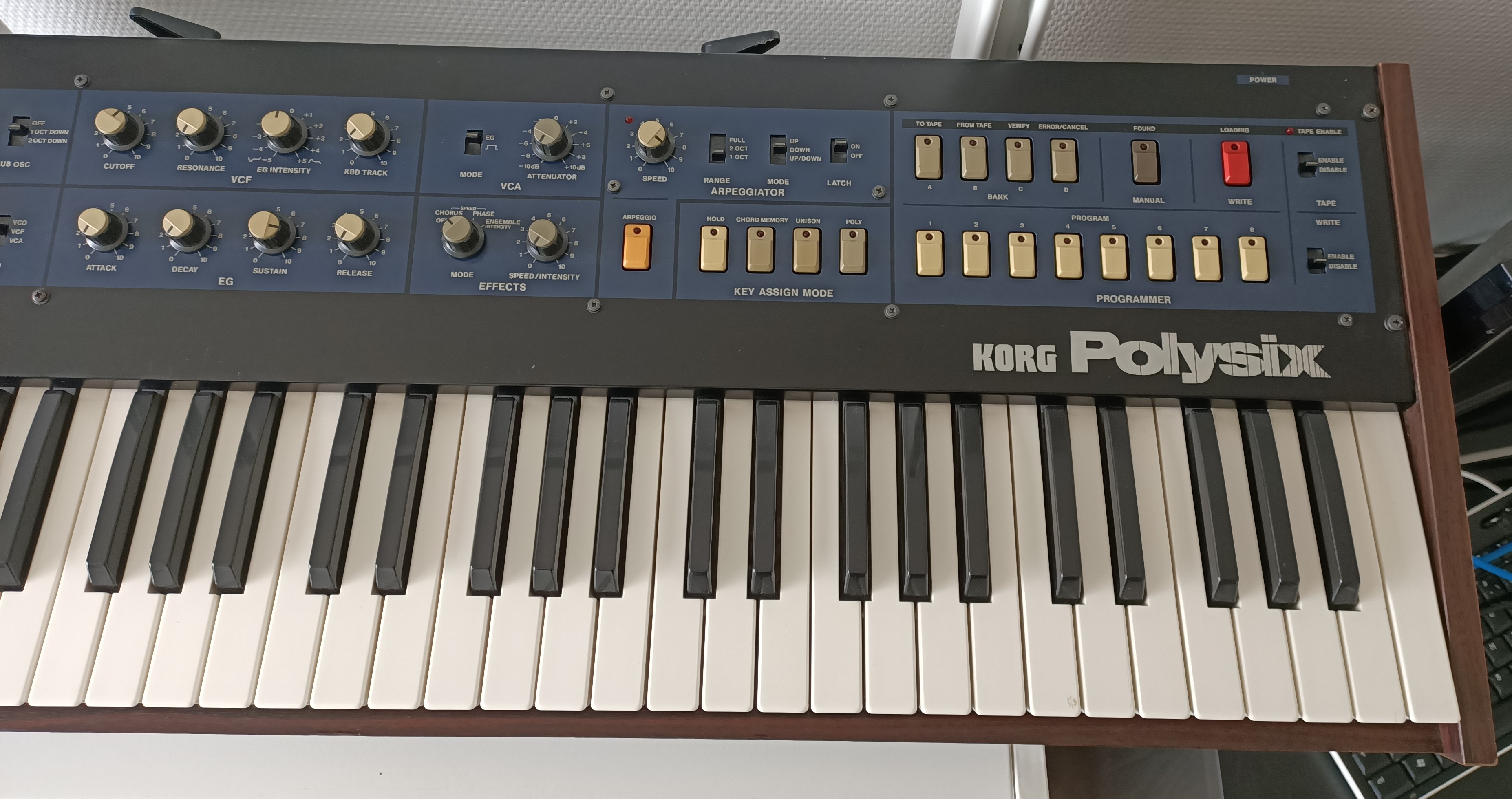 Vends Korg Polysix avec MIDI (Basse-Normandie) - Audiofanzine