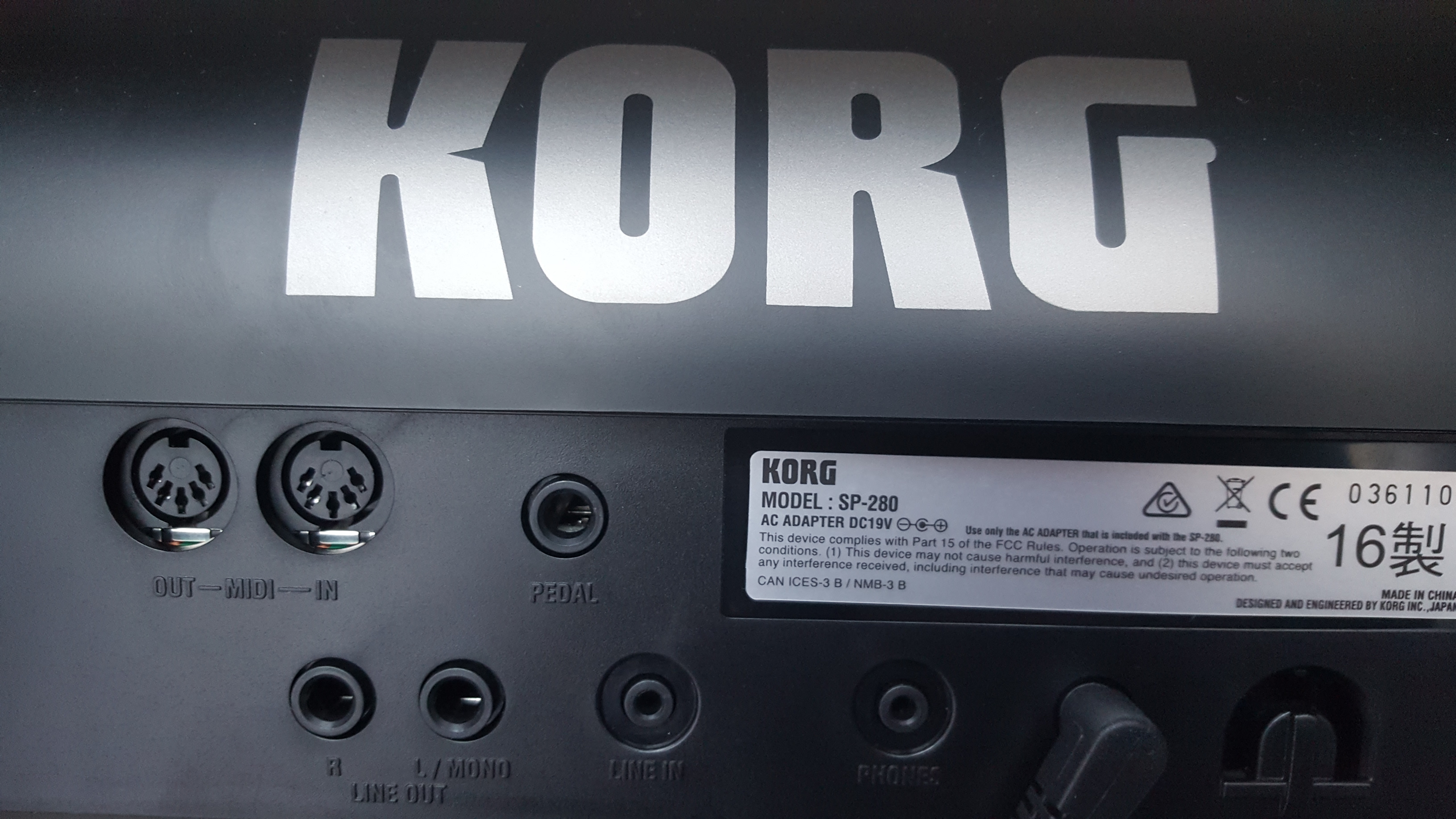 SP-280 - Korg SP-280 - Audiofanzine