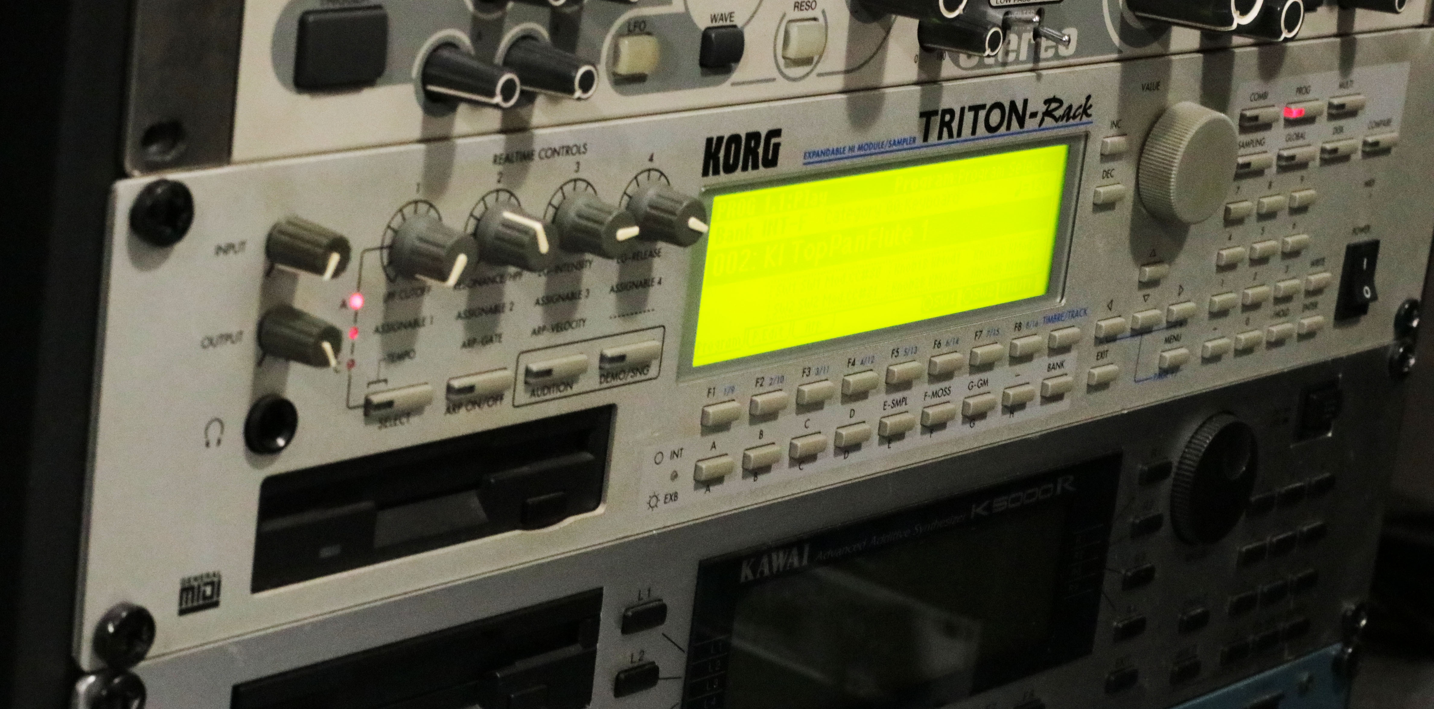 Triton Rack - Korg Triton Rack - Audiofanzine