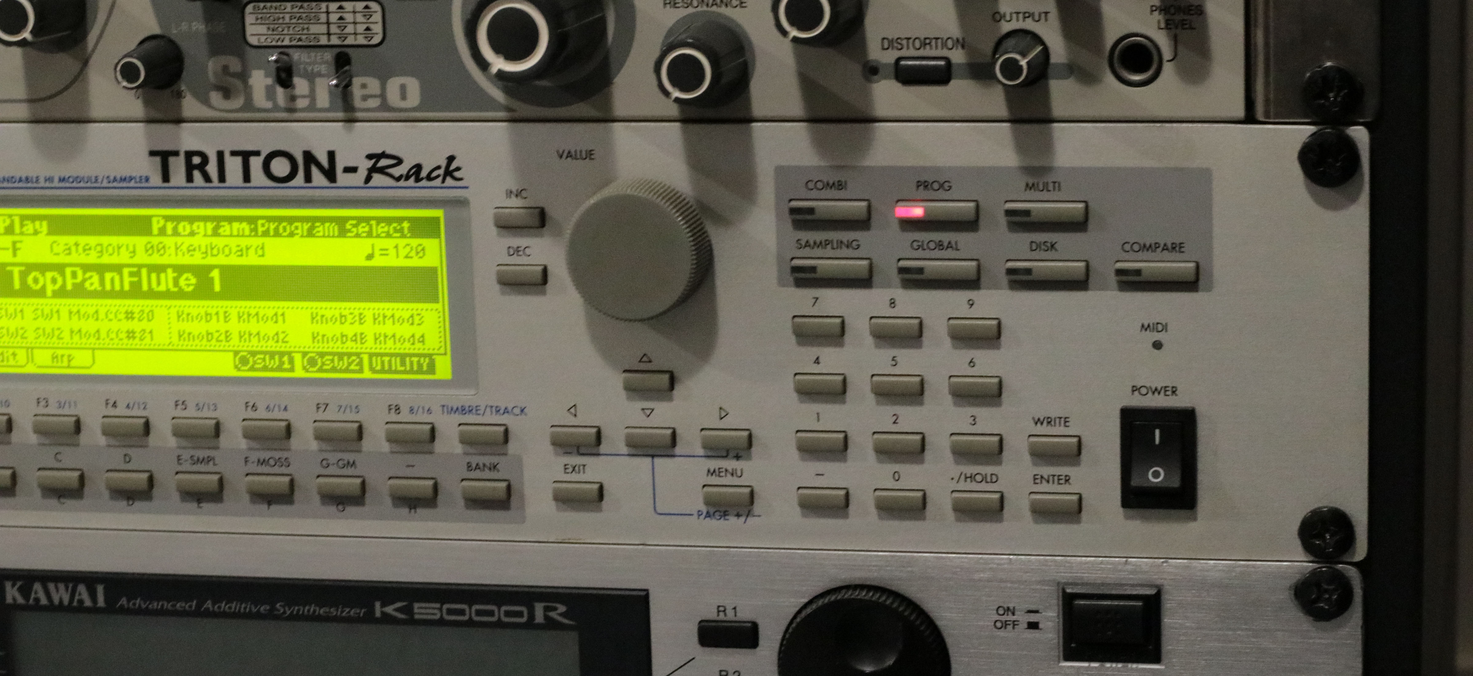 Triton Rack - Korg Triton Rack - Audiofanzine Triton Rack - Korg Triton Rack - Audiofanzine