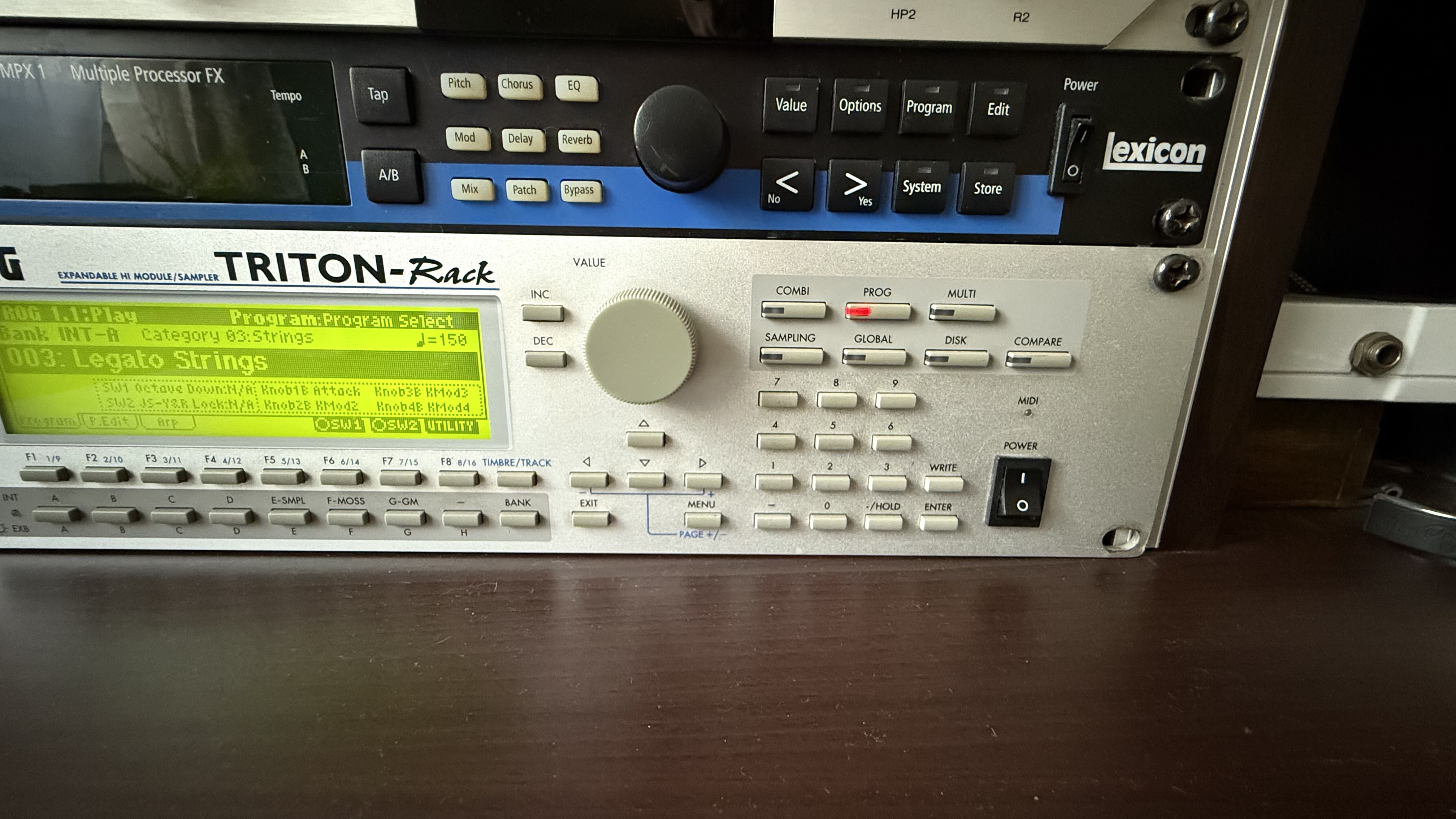【動作品】korg 音源モジュール triton-rack KORG Triton Rack sound module synthesizer | eBay
