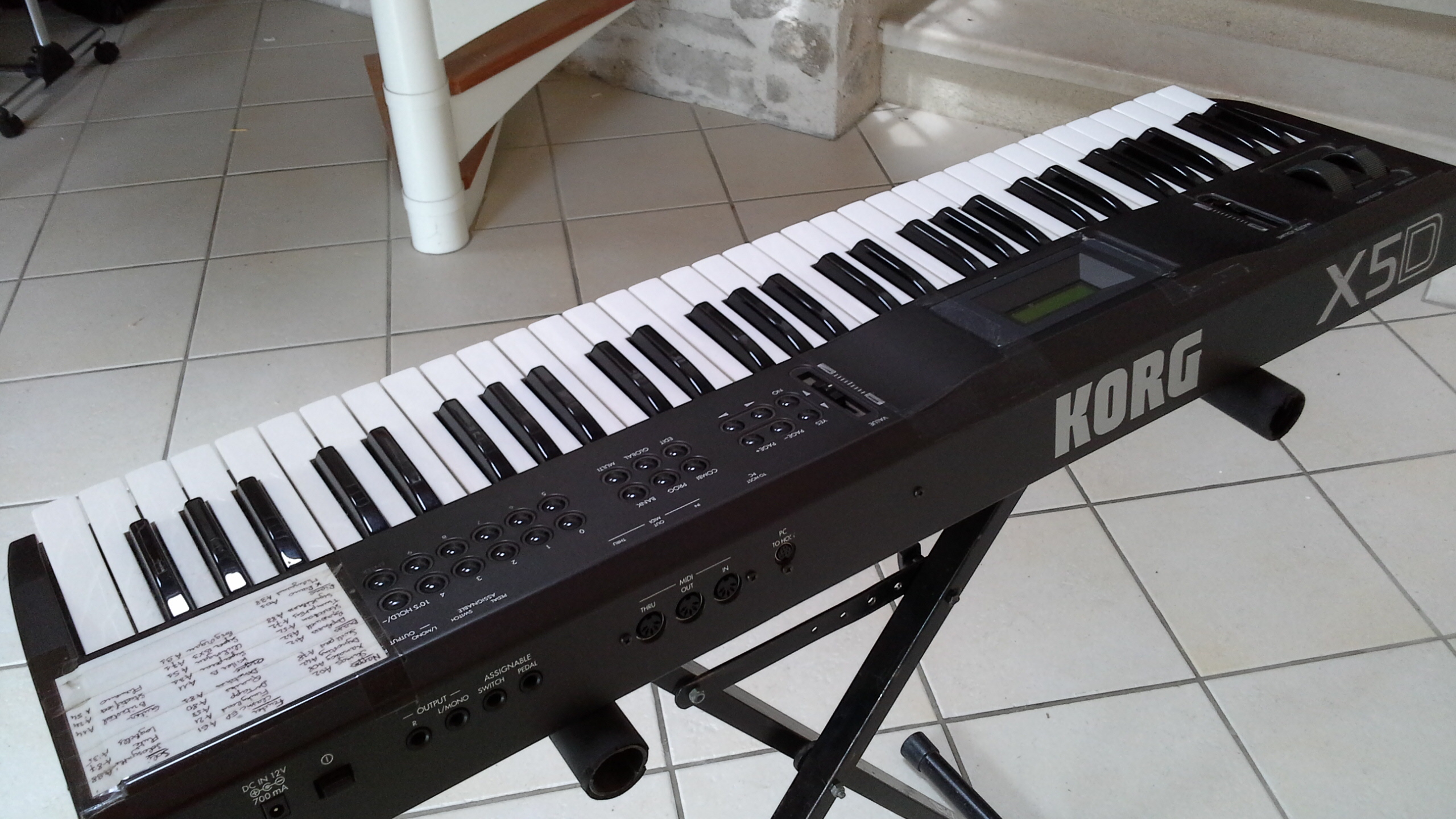 Korg X5d Manual