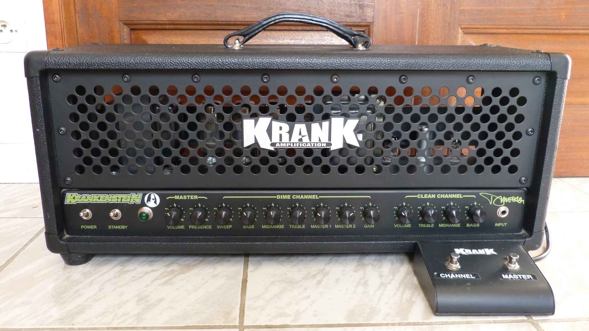 Krank Amplification Dimebag Signature Series - Krankenstein Head image 