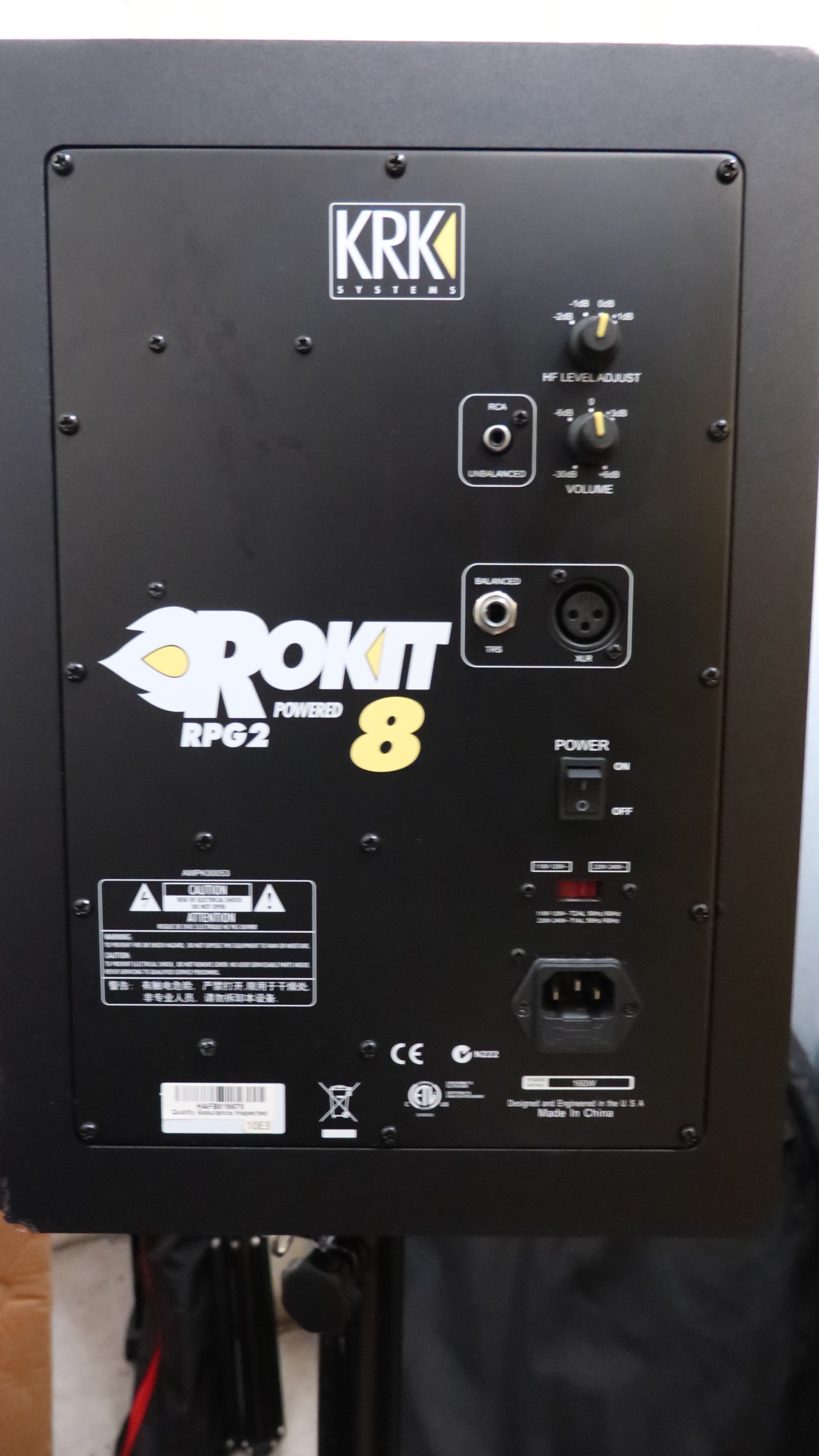 Rokit Powered 8 - KRK Rokit Powered 8 - Audiofanzine