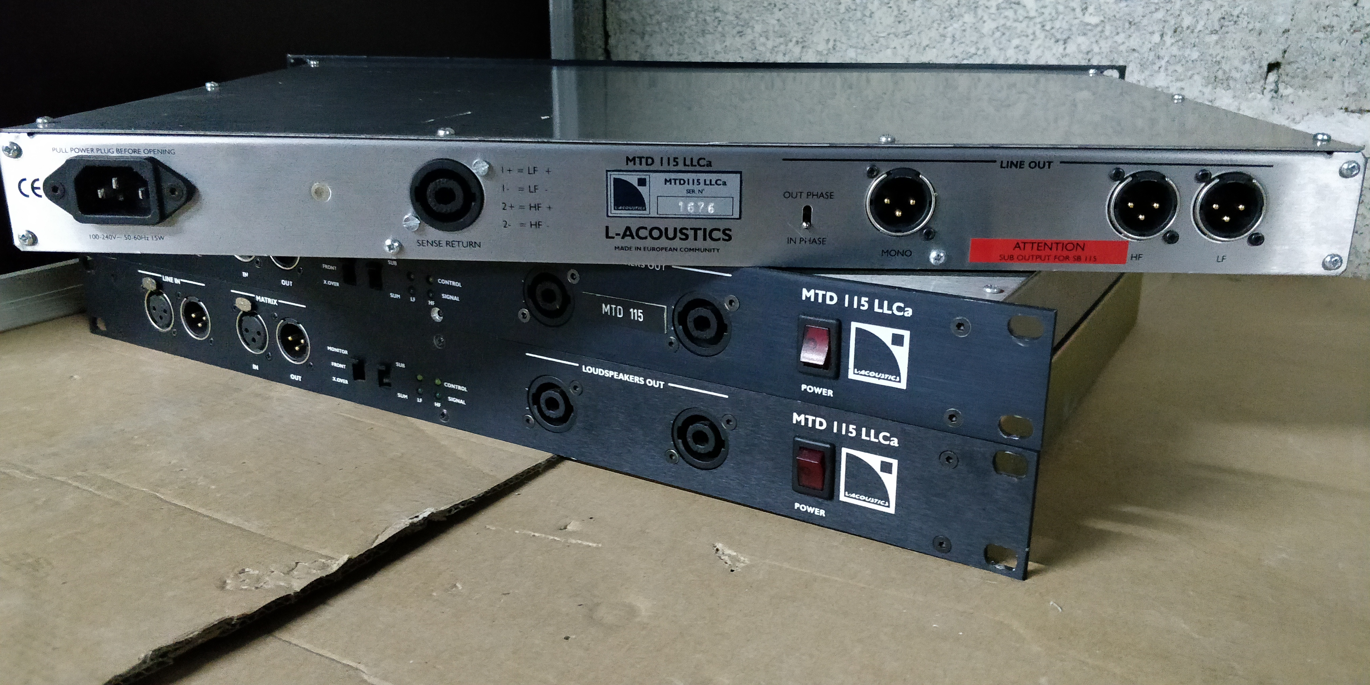 SB 115 LAcoustics SB 115 Audiofanzine