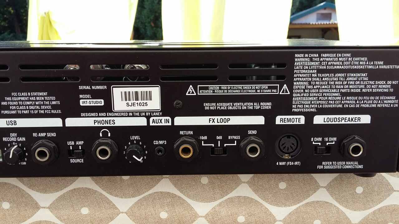 Laney IRTStudio image (1819186) Audiofanzine