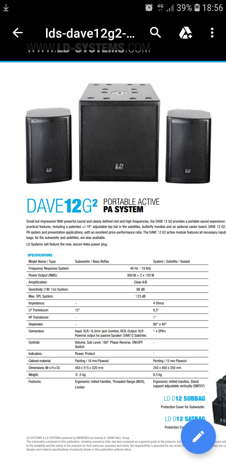 ld system dave 12