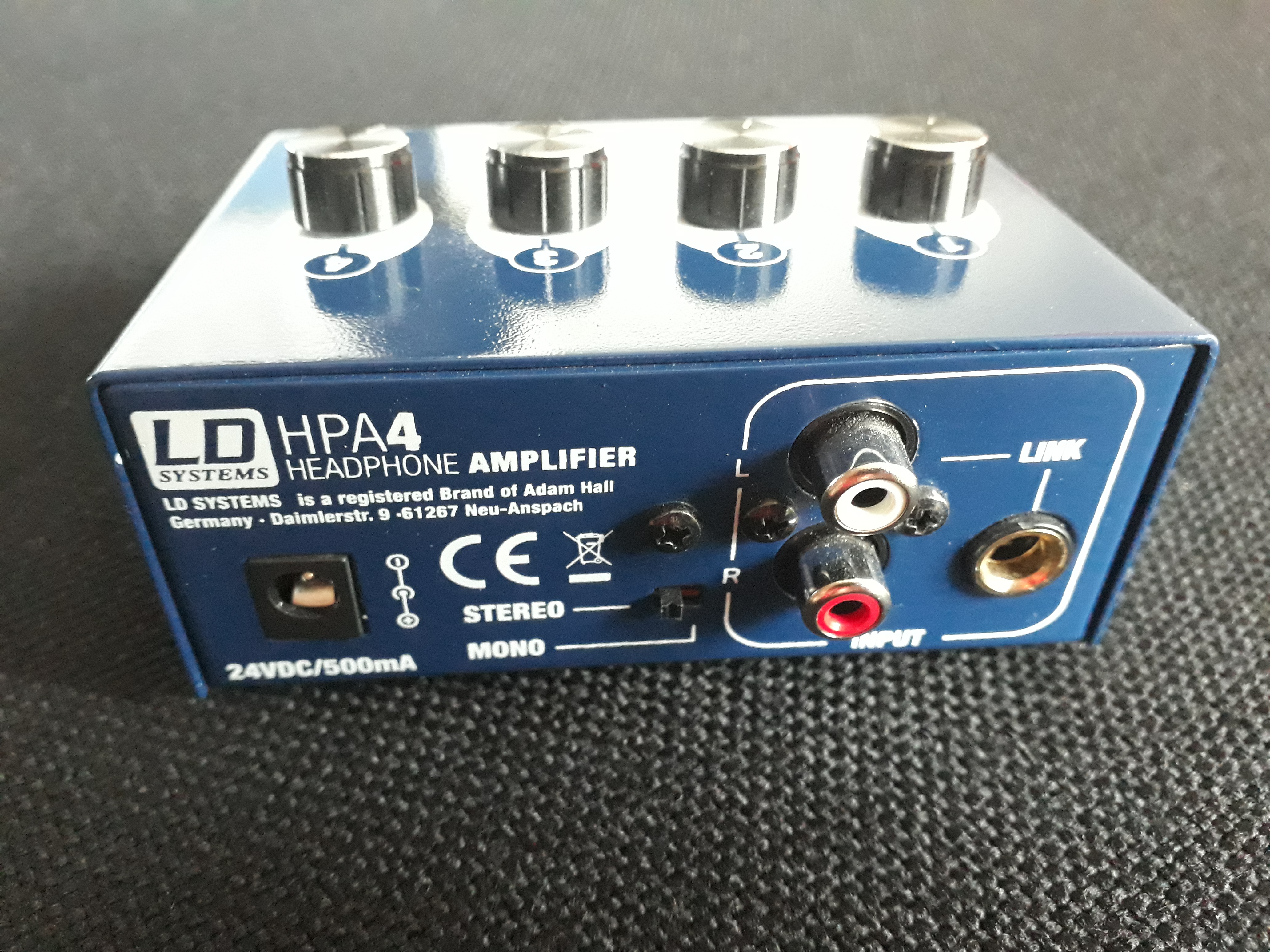 LD Systems HPA4 Amplificador para 4 Auriculares