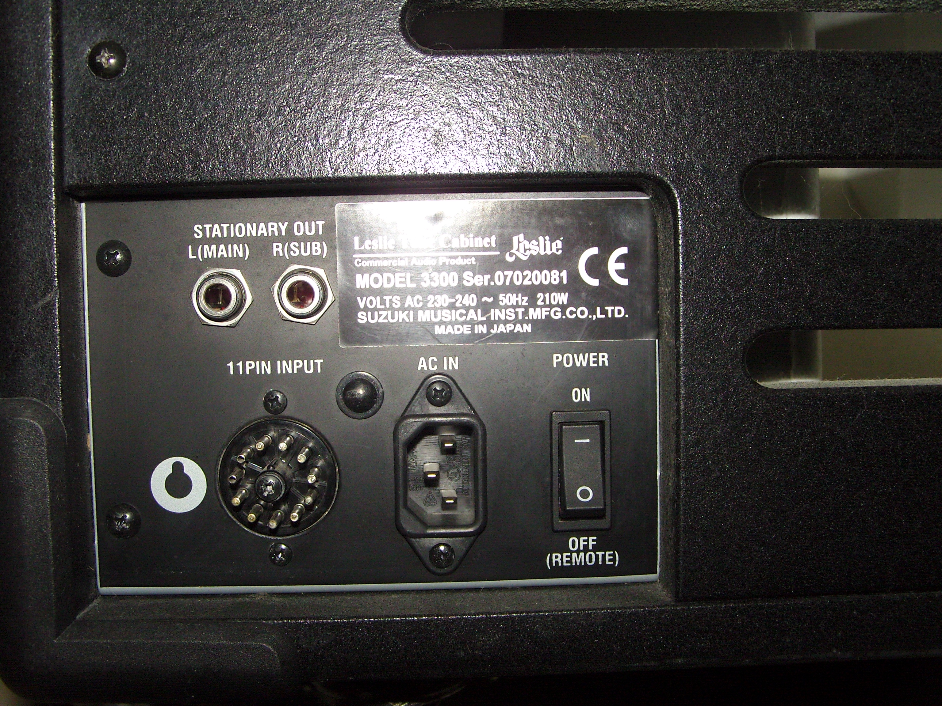 Photo Leslie 3300 Hammond Leslie 3300 (389067) Audiofanzine