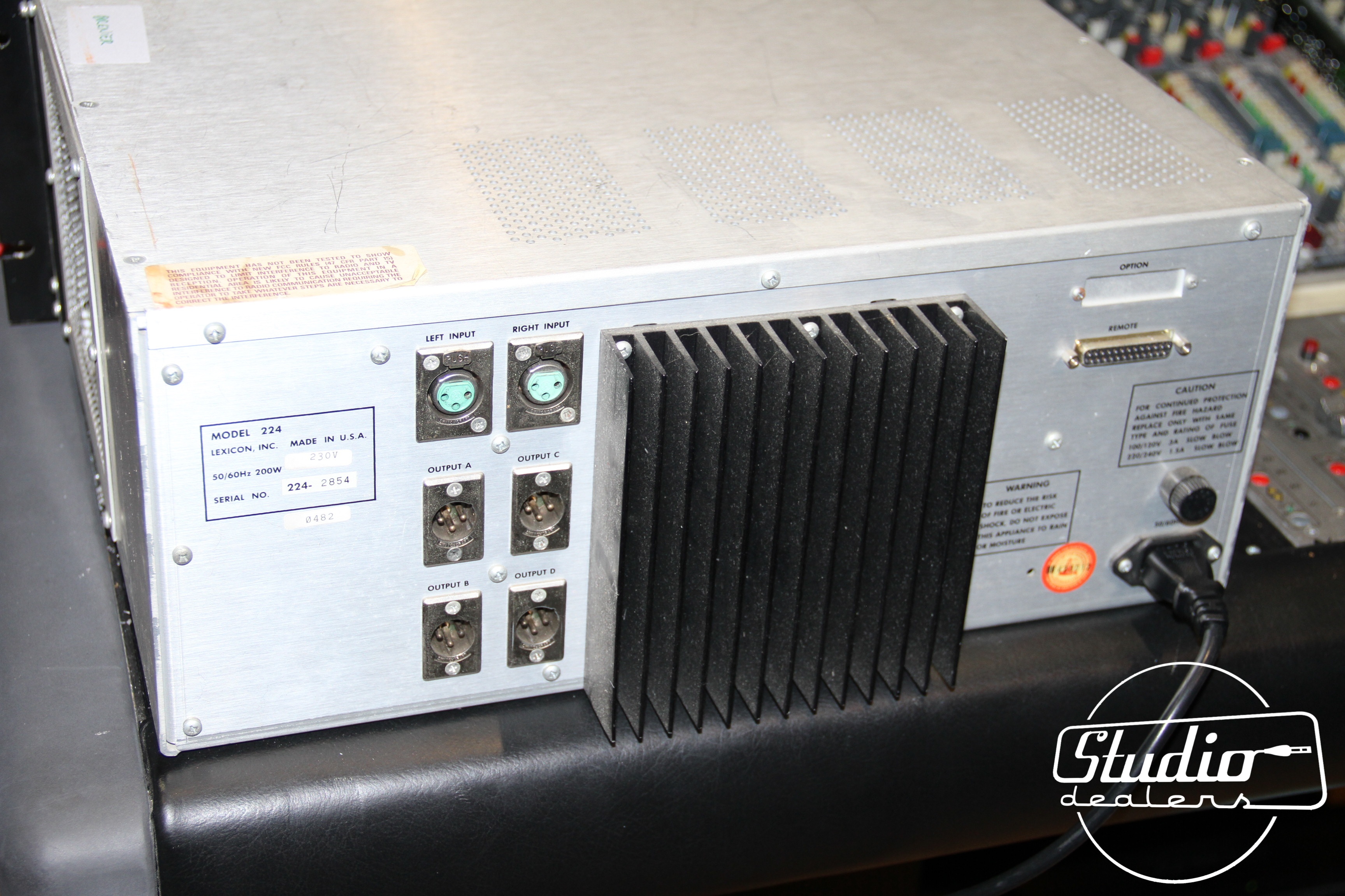 Lexicon 224 image (1806480) Audiofanzine