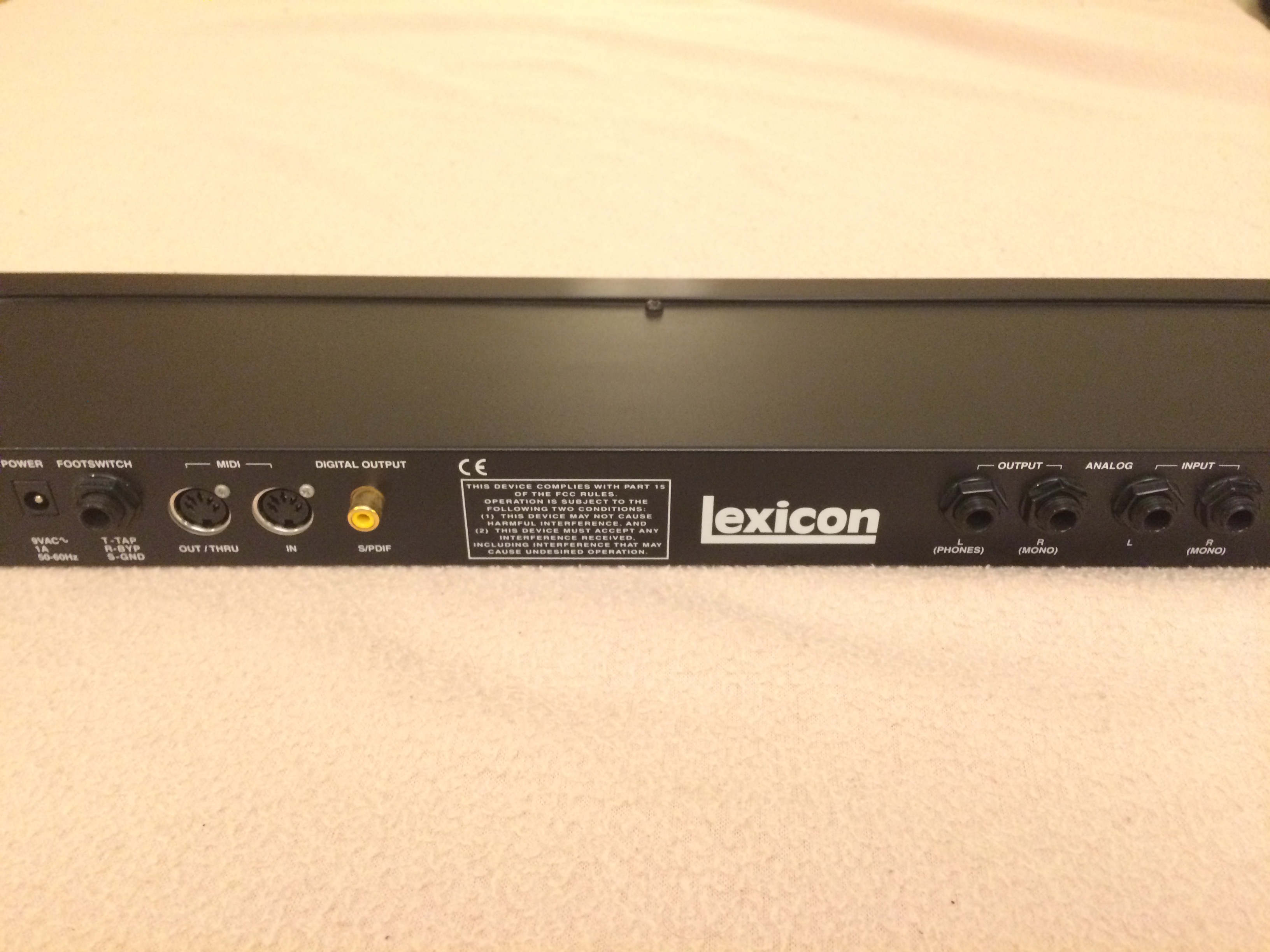 Lexicon MPX100 image (1602552) Audiofanzine