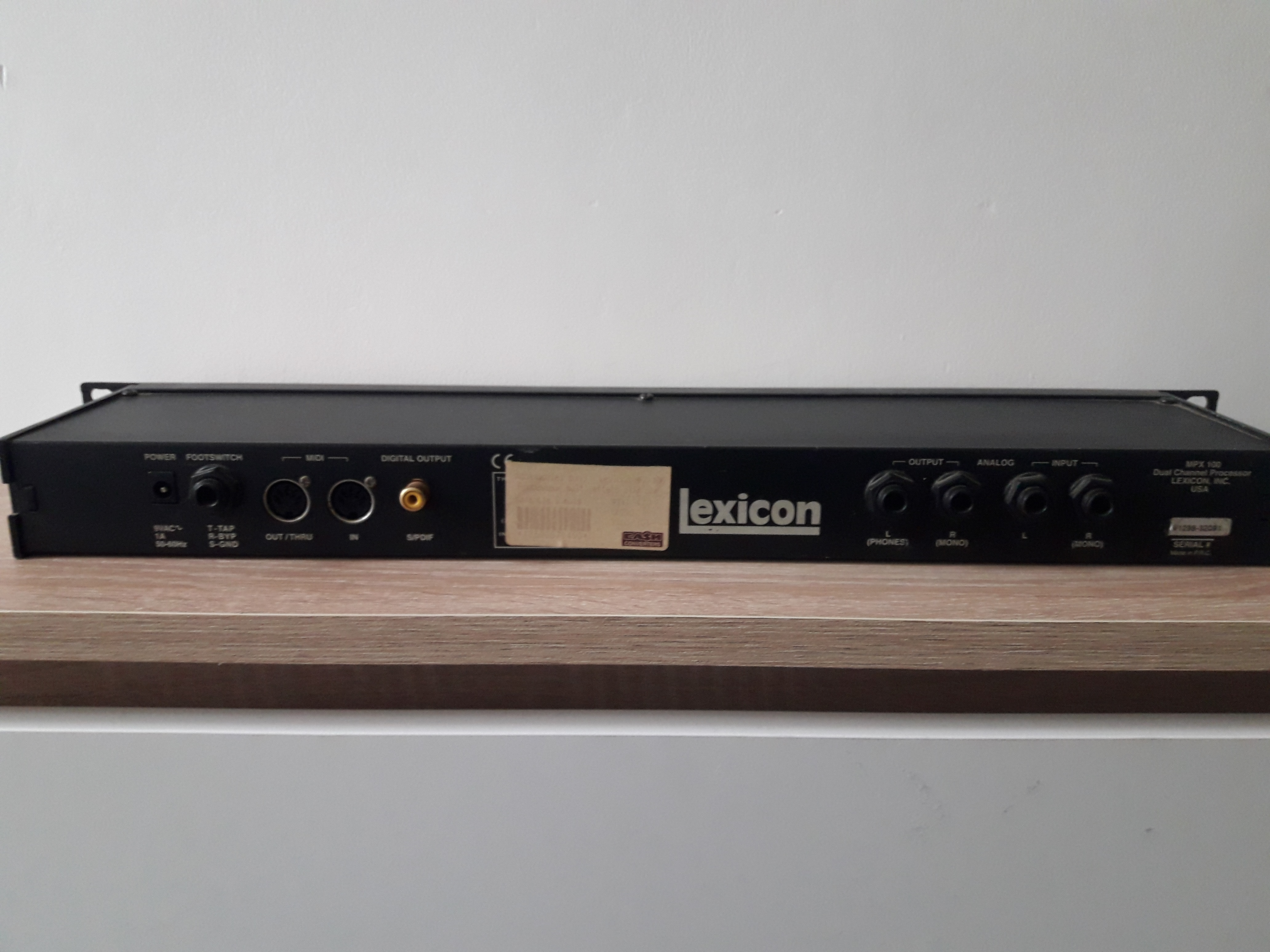 MPX100 Lexicon MPX100 Audiofanzine