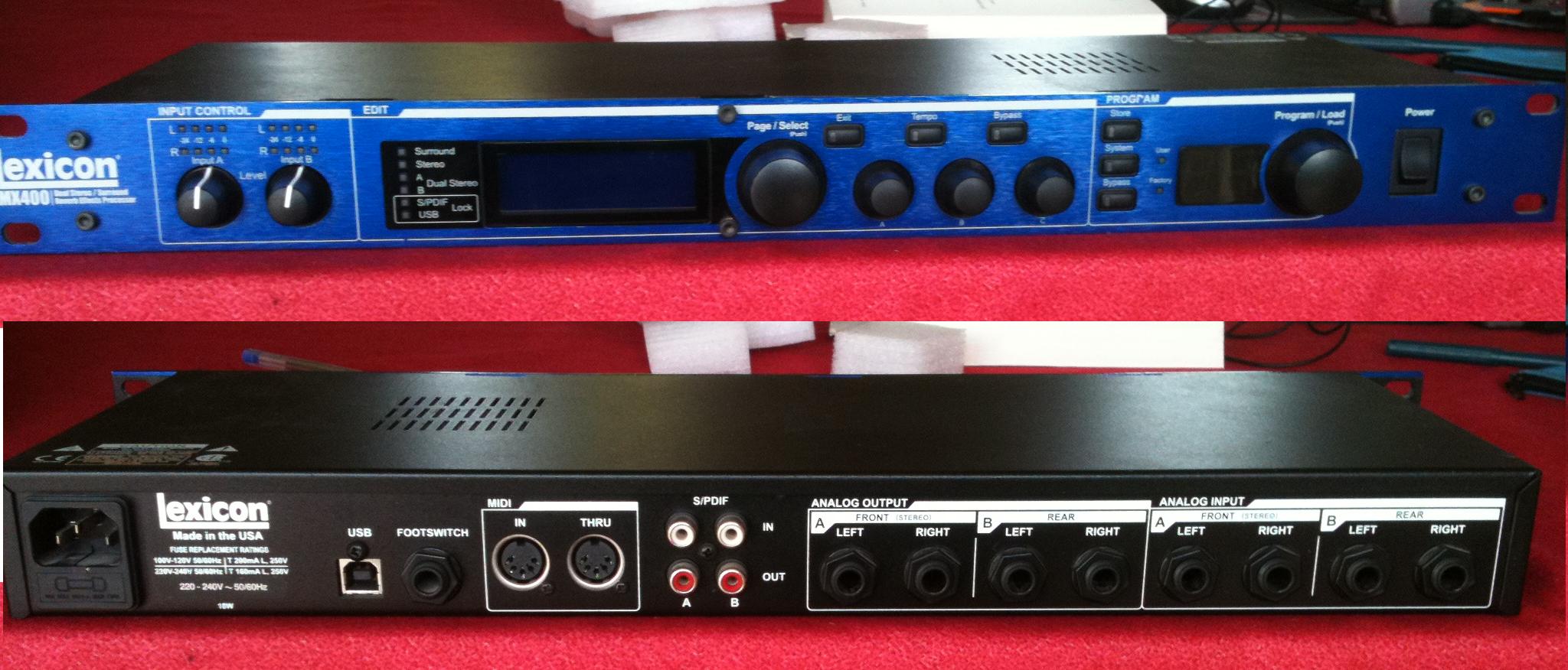 Photo Lexicon MX400 Lexicon MX400 (55682) (372596) Audiofanzine