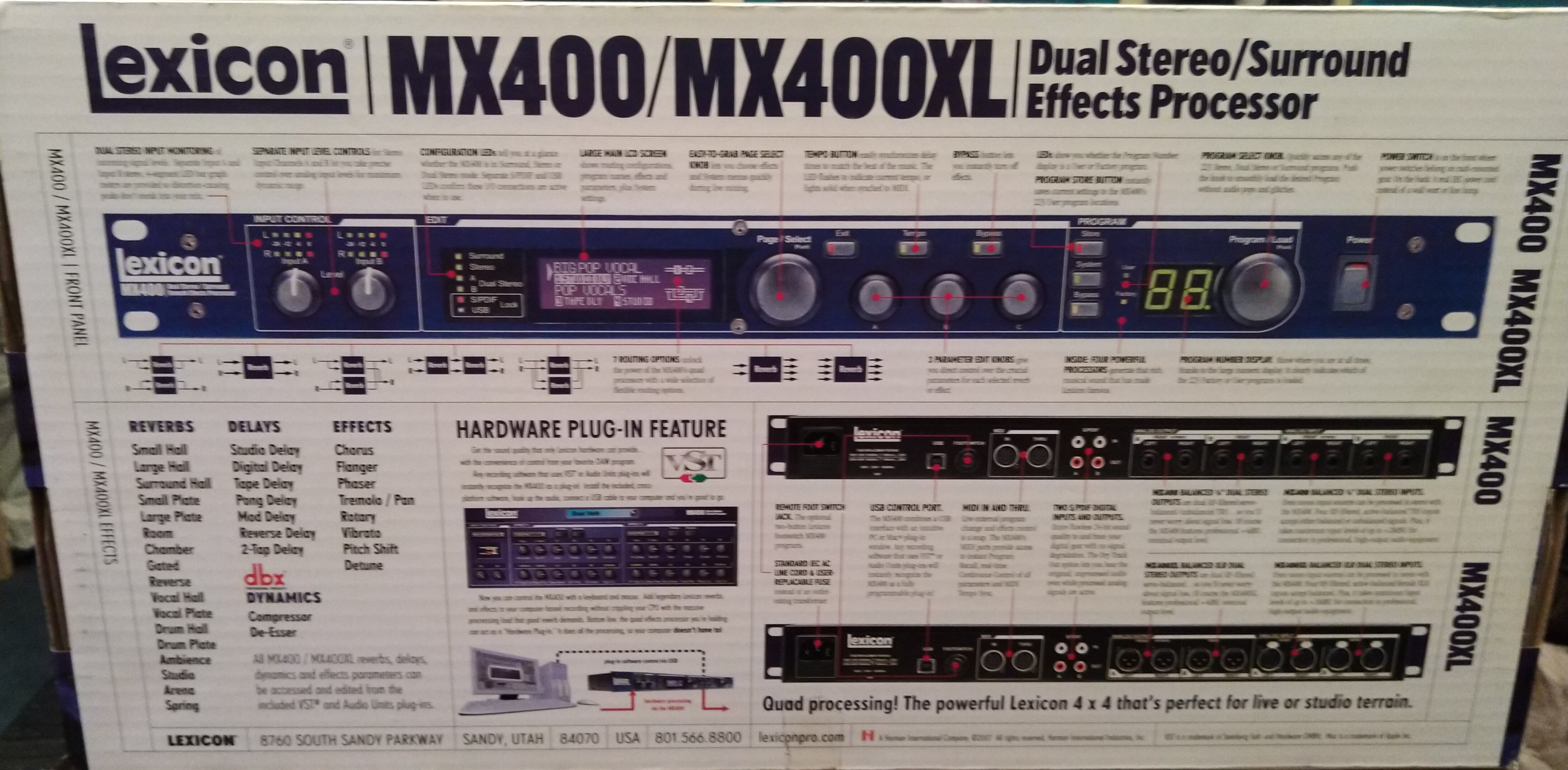 MX400 XL Lexicon MX400 XL Audiofanzine