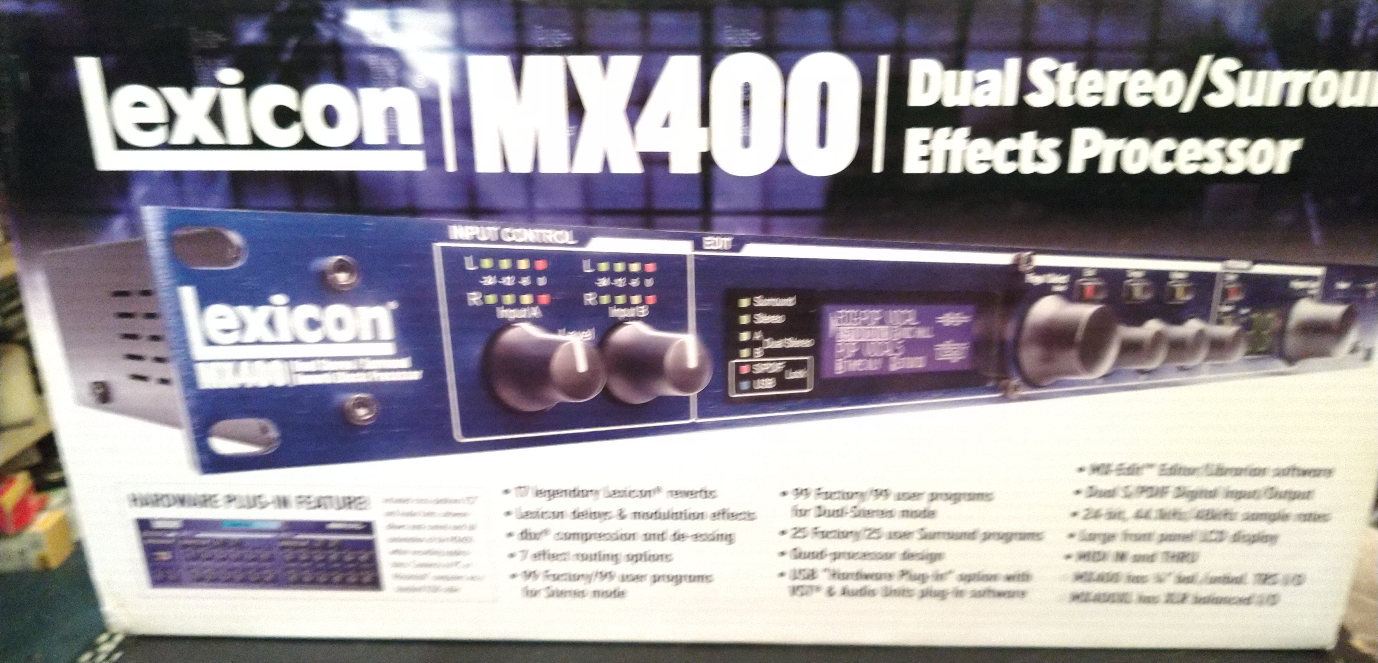 MX400 XL Lexicon MX400 XL Audiofanzine