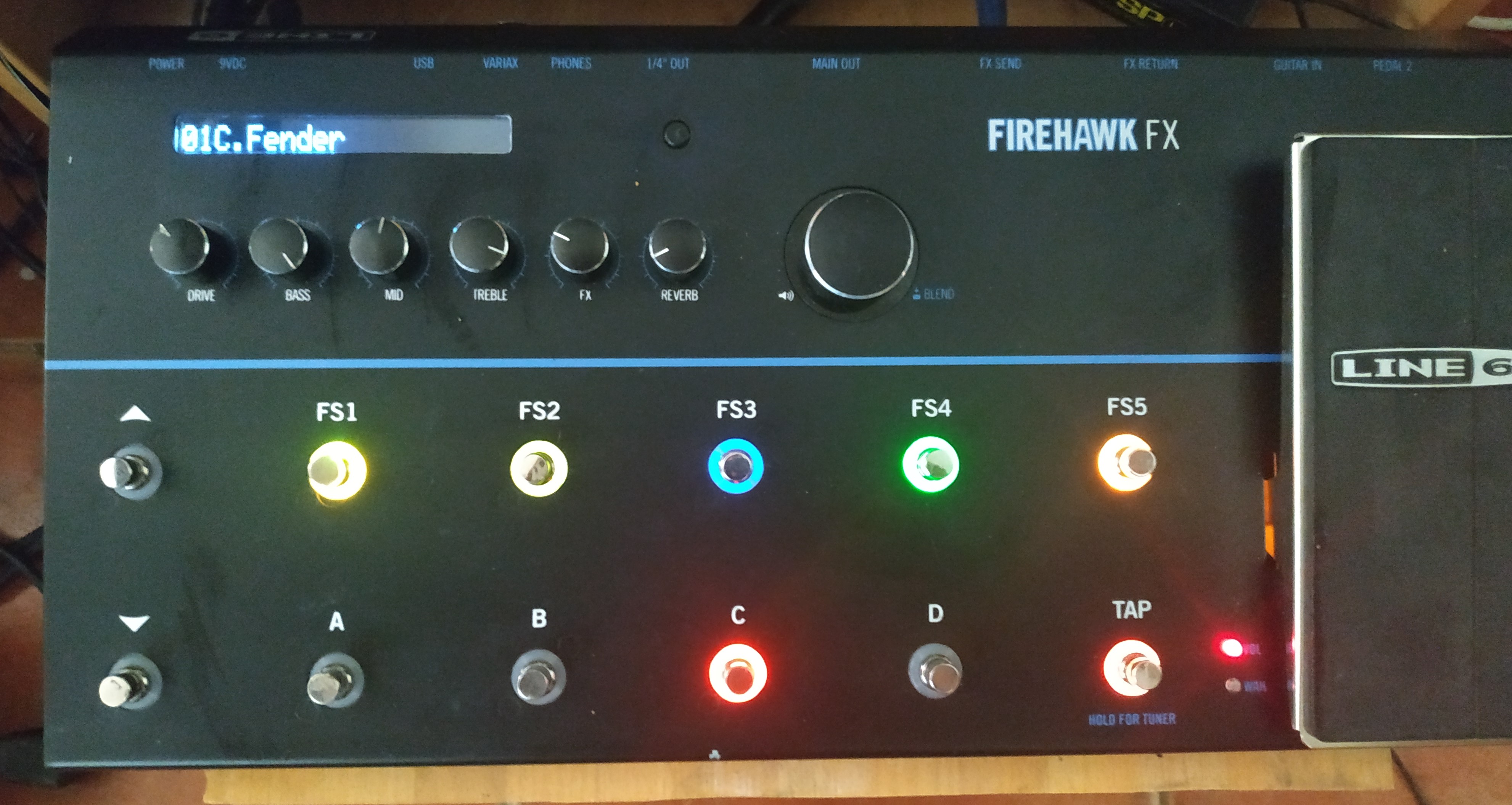 Line 6 Firehawk FX multi-effect pedal introduced at NAMM