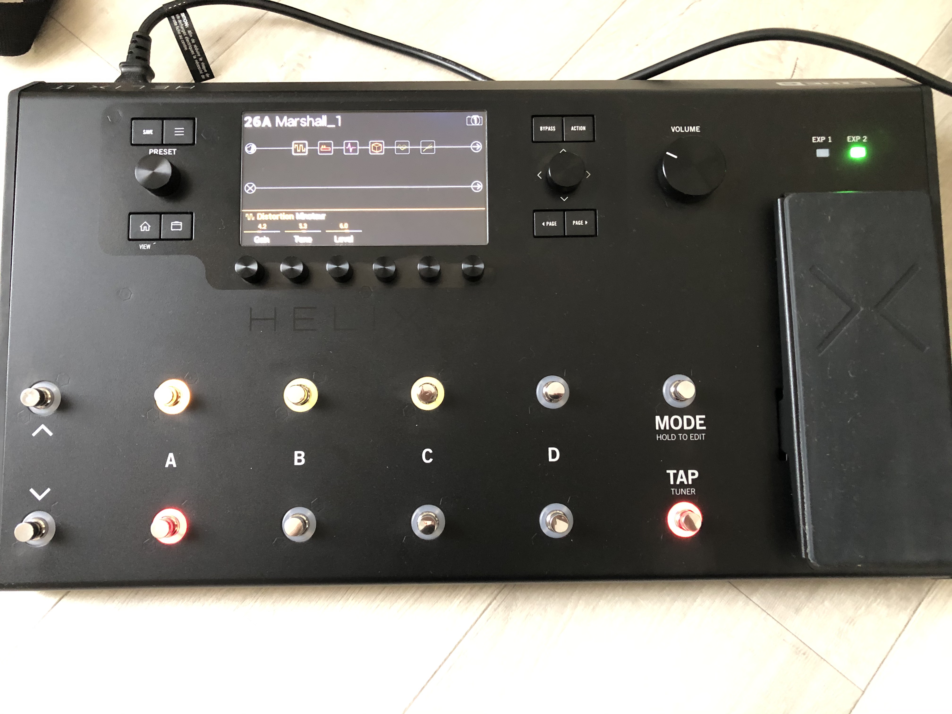 Helix LT Line 6 Helix LT Audiofanzine