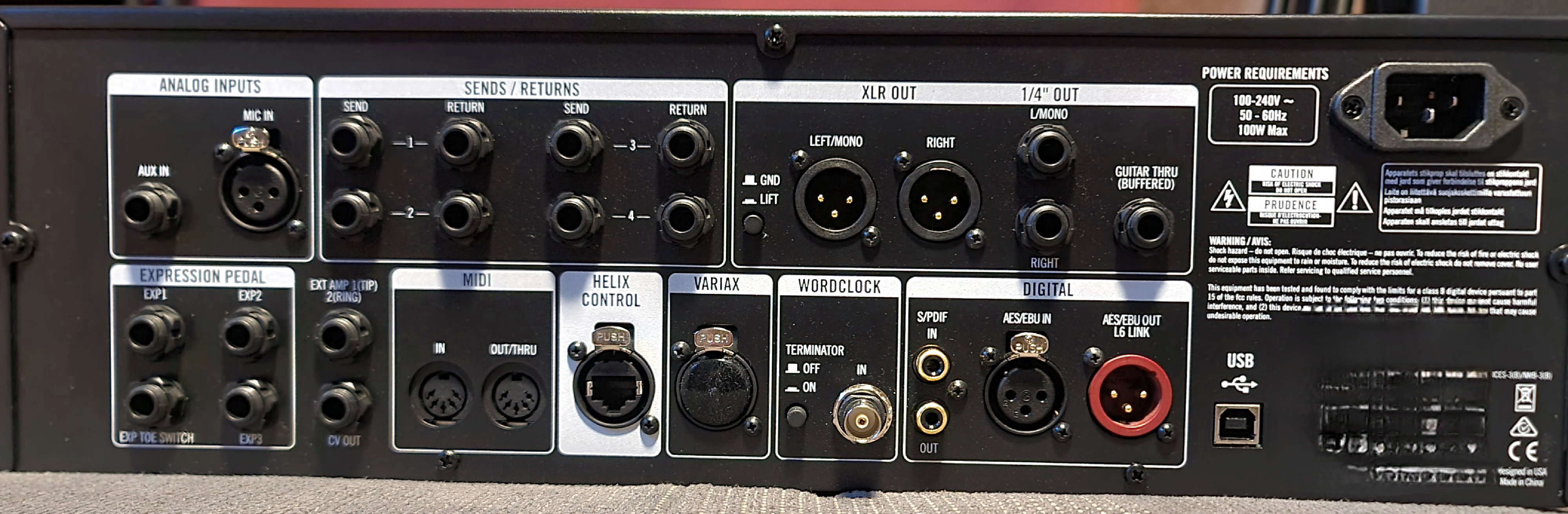 Helix Rack - Line 6 Helix Rack - Audiofanzine