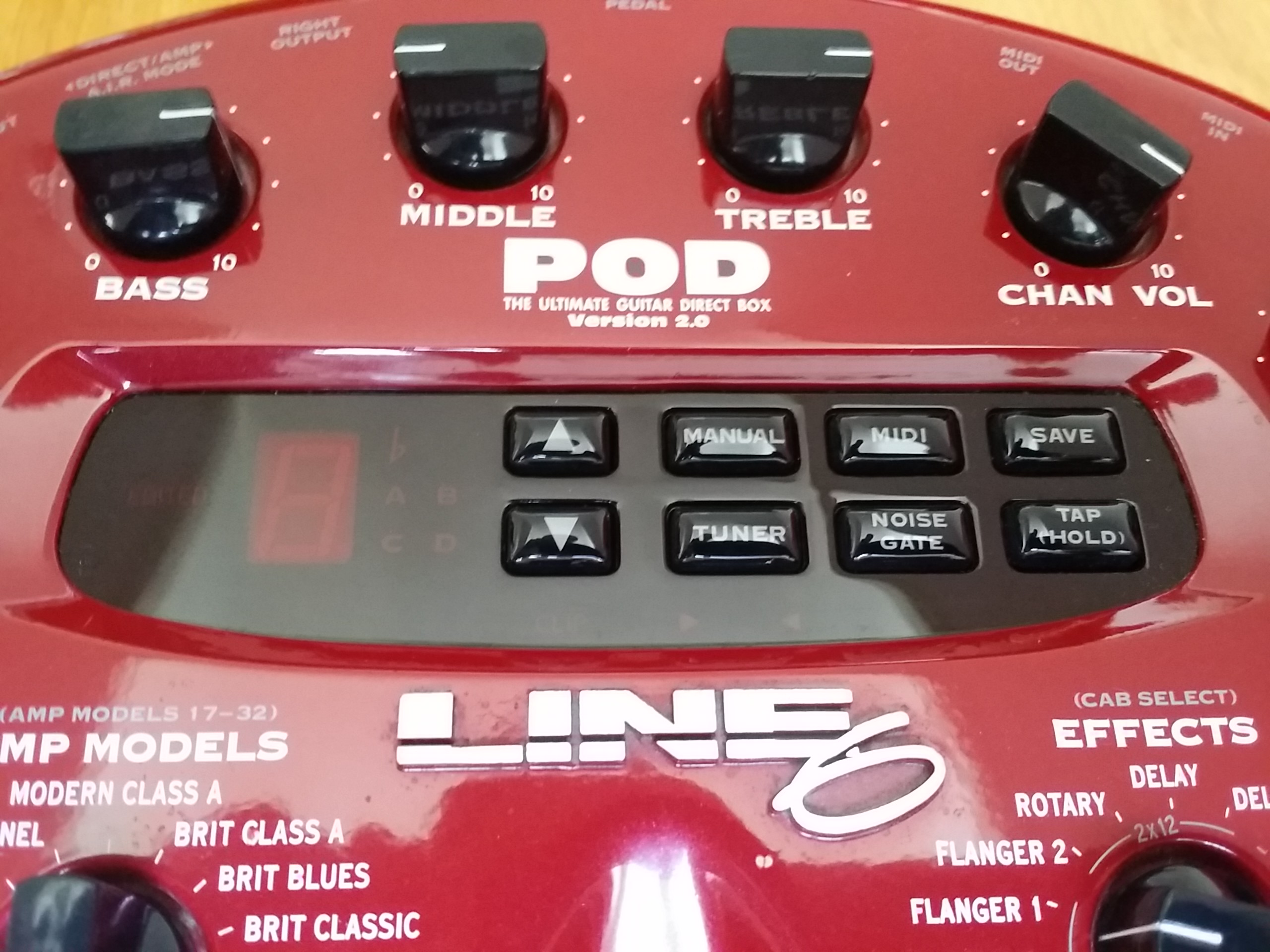 Photo Line 6 POD 2 Line 6 POD 2 (54279) (1763213) Audiofanzine