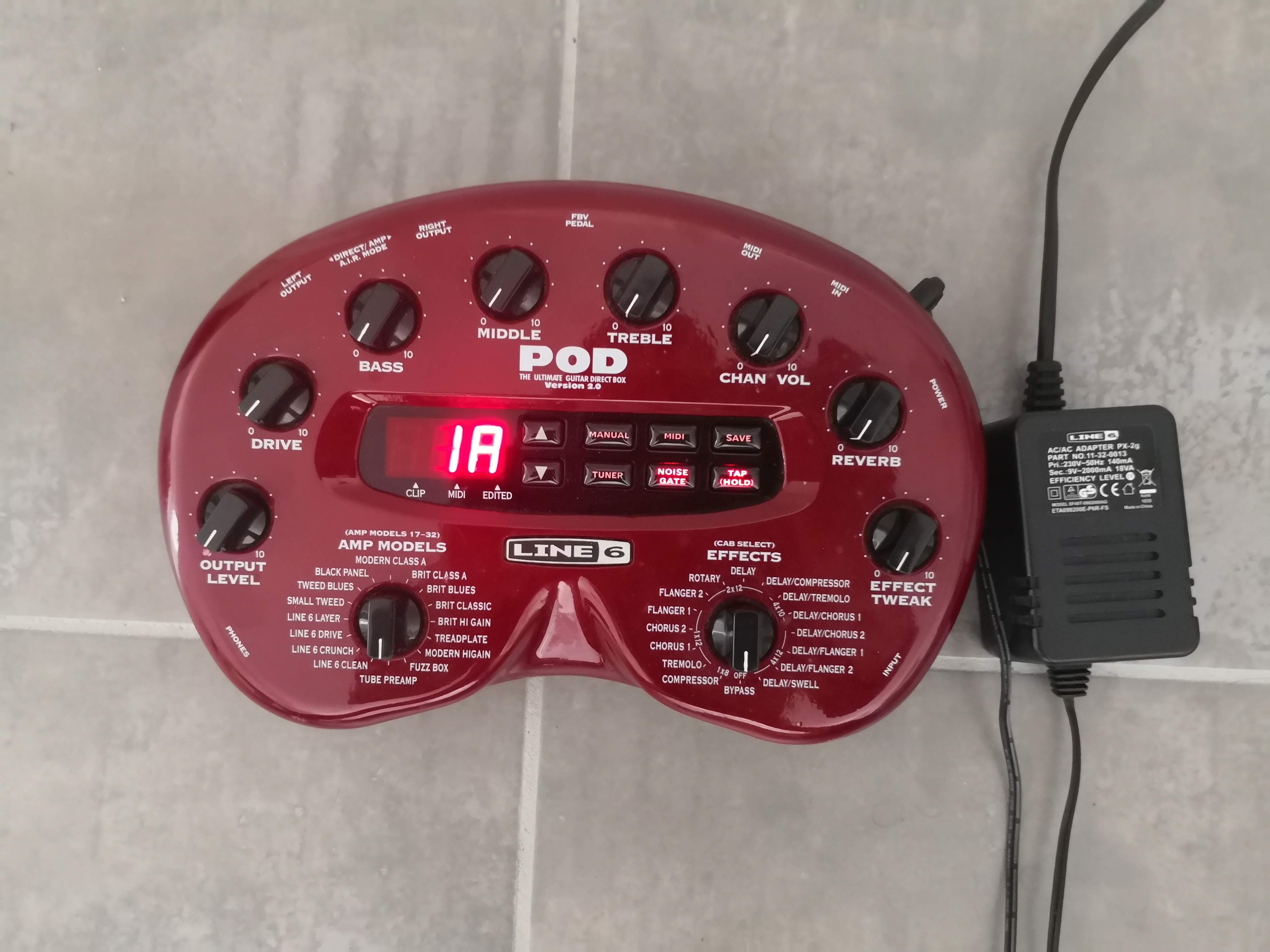 POD 2 Line 6 POD 2 Audiofanzine POD 2 Line 6 POD 2 Audiofanzine
