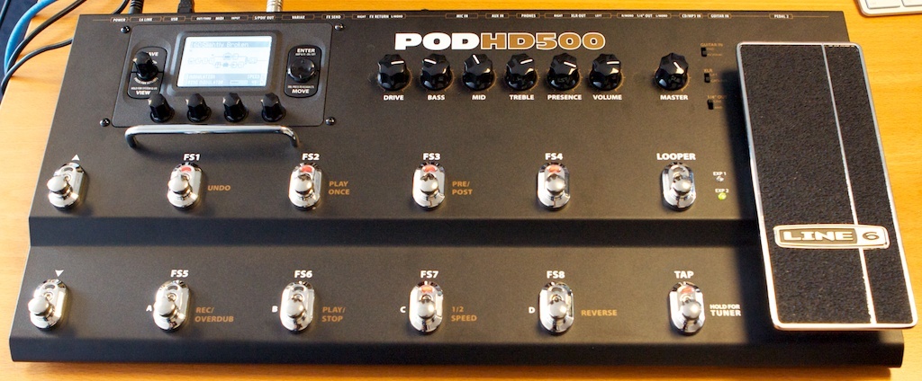 line 6 pod hd 600