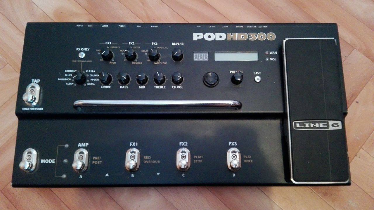 Схема line 6 pod hd 500