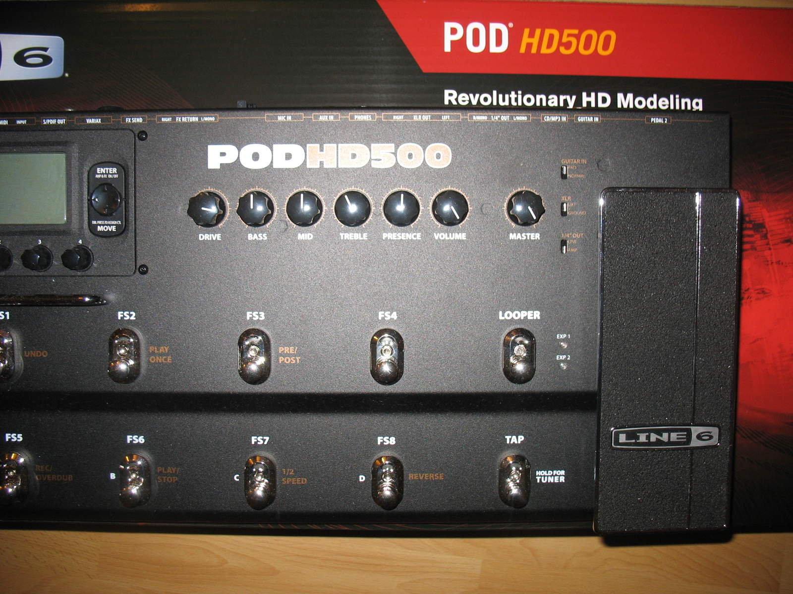 Схема line 6 pod hd 500