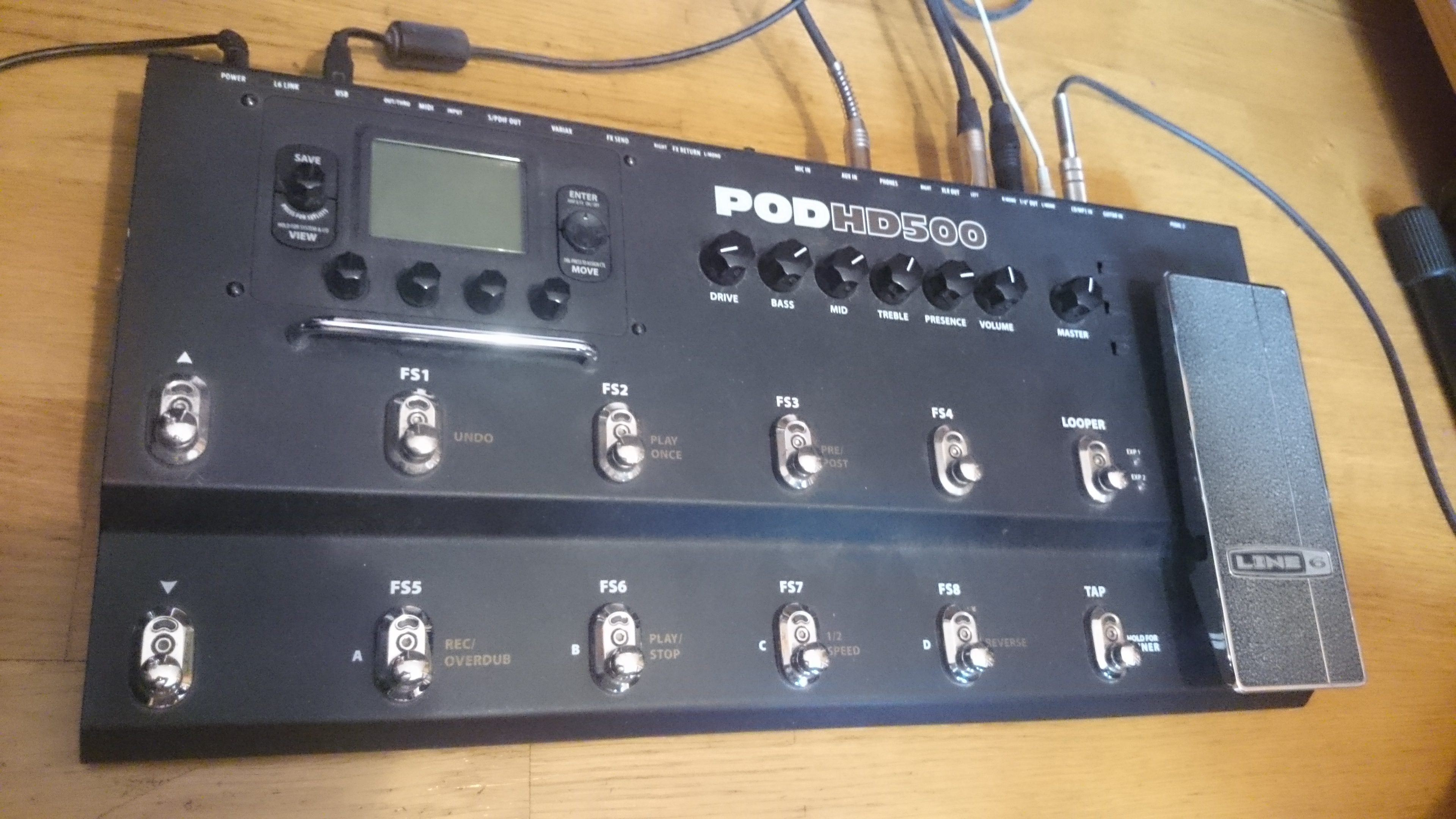 Photo Line 6 POD HD500 : Line 6 POD HD500 (14027) (#2059035) - Audiofanzine